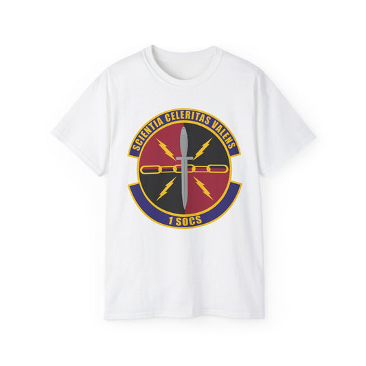 Unisex Ultra Cotton Tee - USAF - 1st Special Operations Communication Squadron wo txt