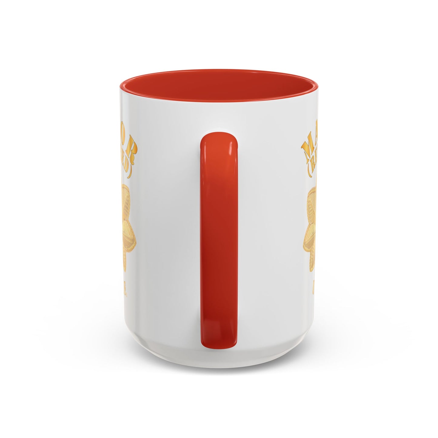 Accent Coffee Mug (11oz & 15oz) - USAF - Major - Retired - USAF X 300