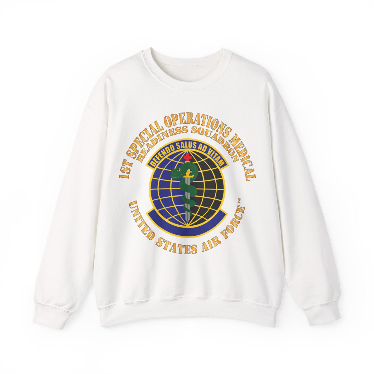 Crewneck Sweatshirt - USAF -  1st Special Operations Medical Readiness Squadron