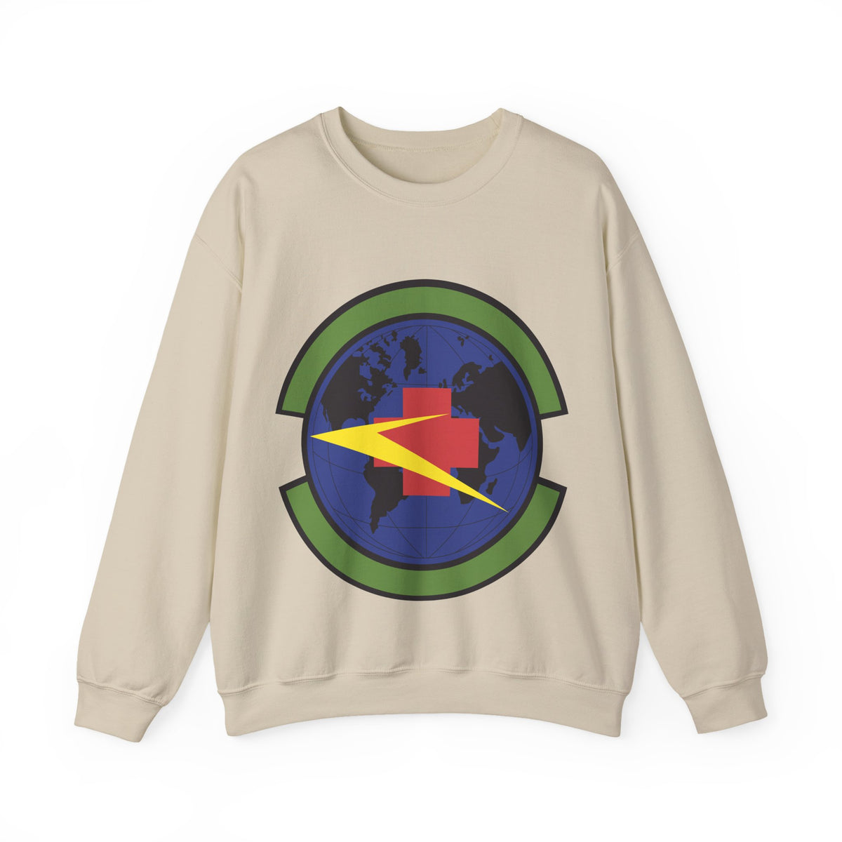Crewneck Sweatshirt - USAF - 9th Medical Support Squadron wo txt X 300