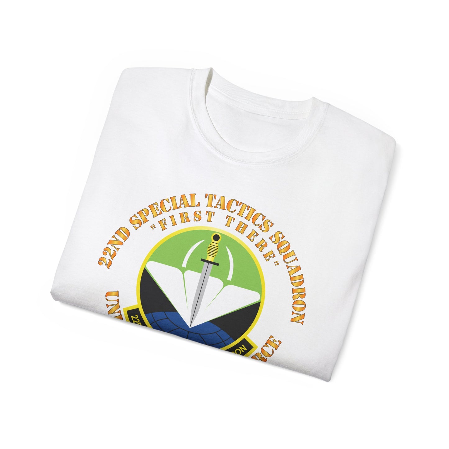 Unisex Ultra Cotton Tee - USAF - 22nd Special Tactics Squadron - First There X 300
