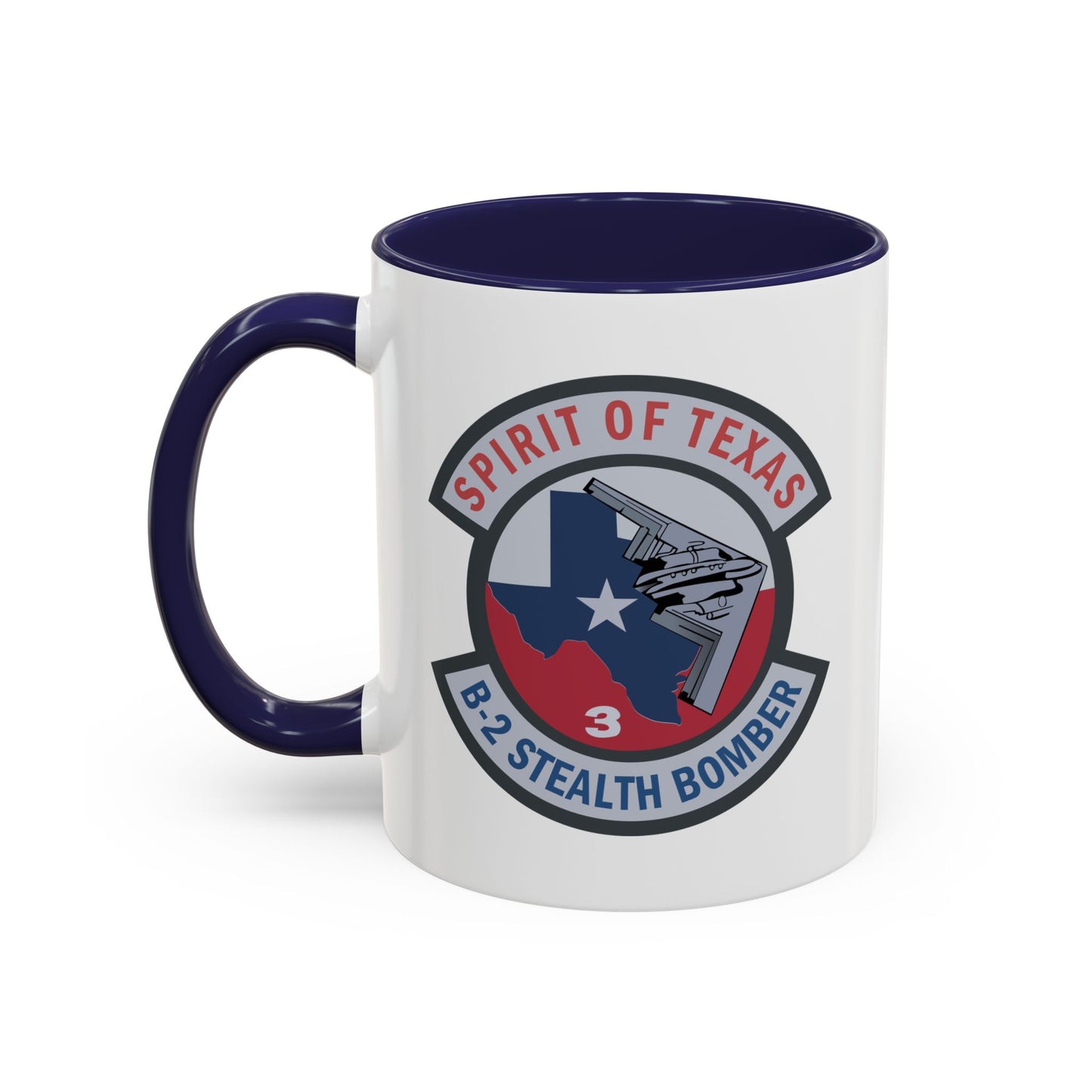Accent Coffee Mug (11oz & 15oz) - USAF - B2 - Spirit of Texas - Stealth Bomber wo txt X 300