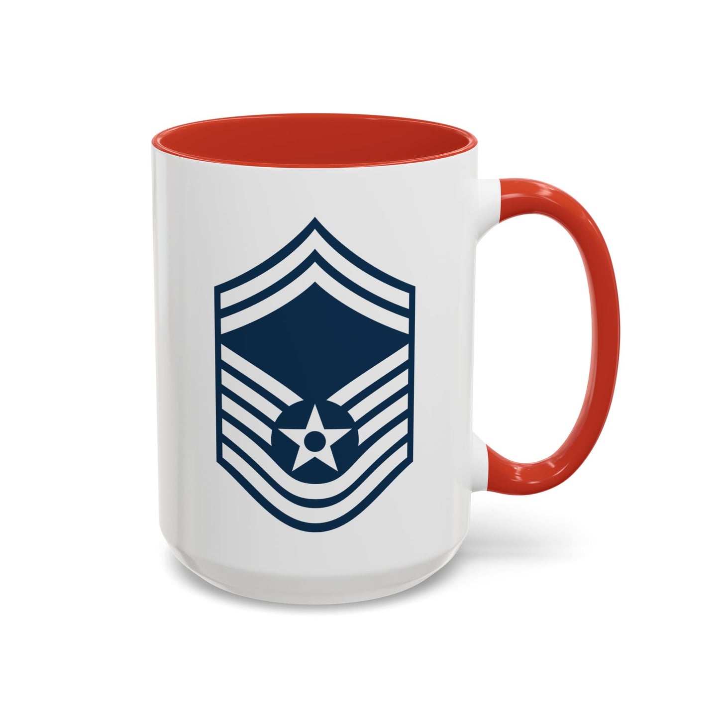 Accent Coffee Mug (11oz & 15oz) - USAF - Senior Master Sergeant (E8a) - 2020