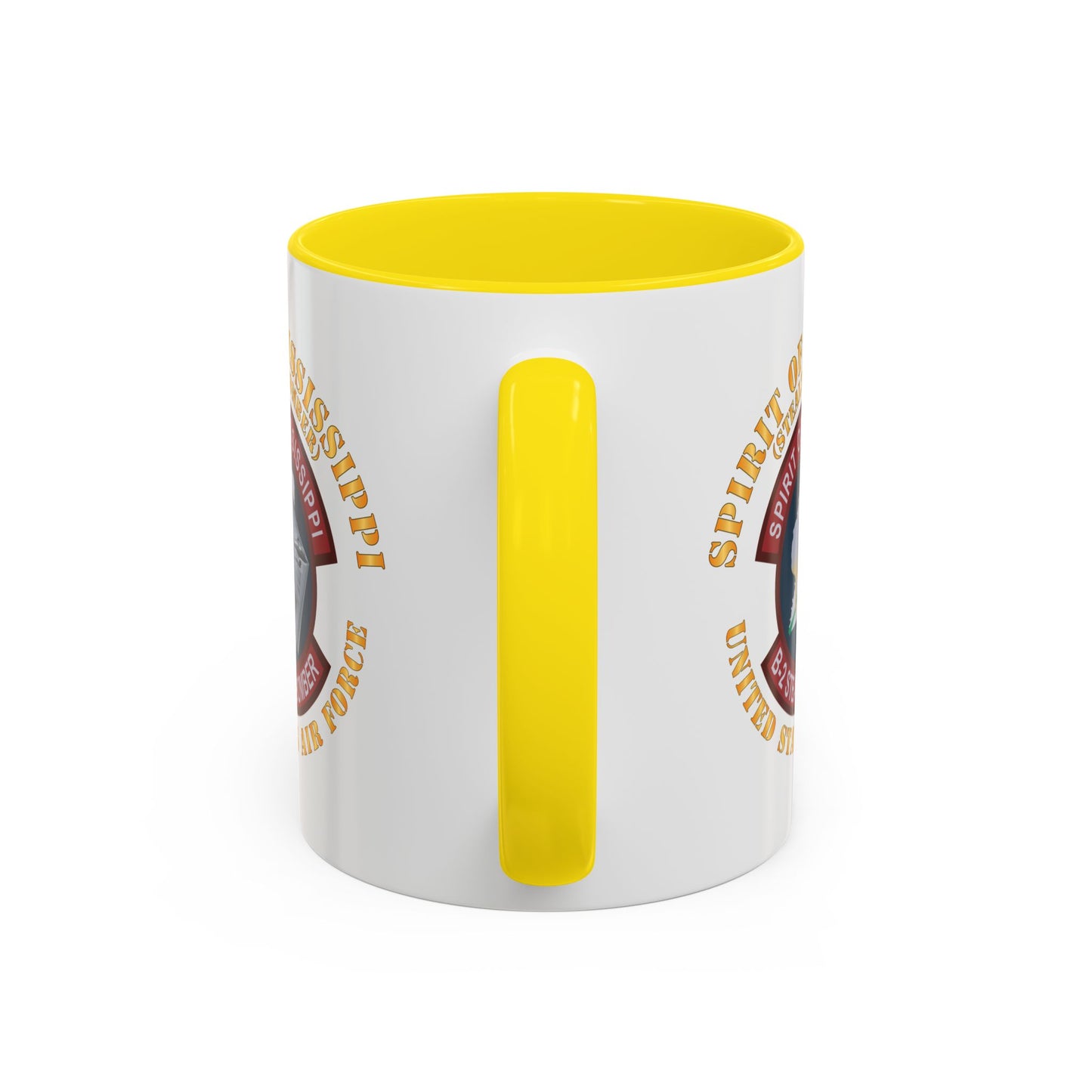Accent Coffee Mug (11oz & 15oz) - USAF - B2 - Spirit of Mississippi - Stealth Bomber X 300