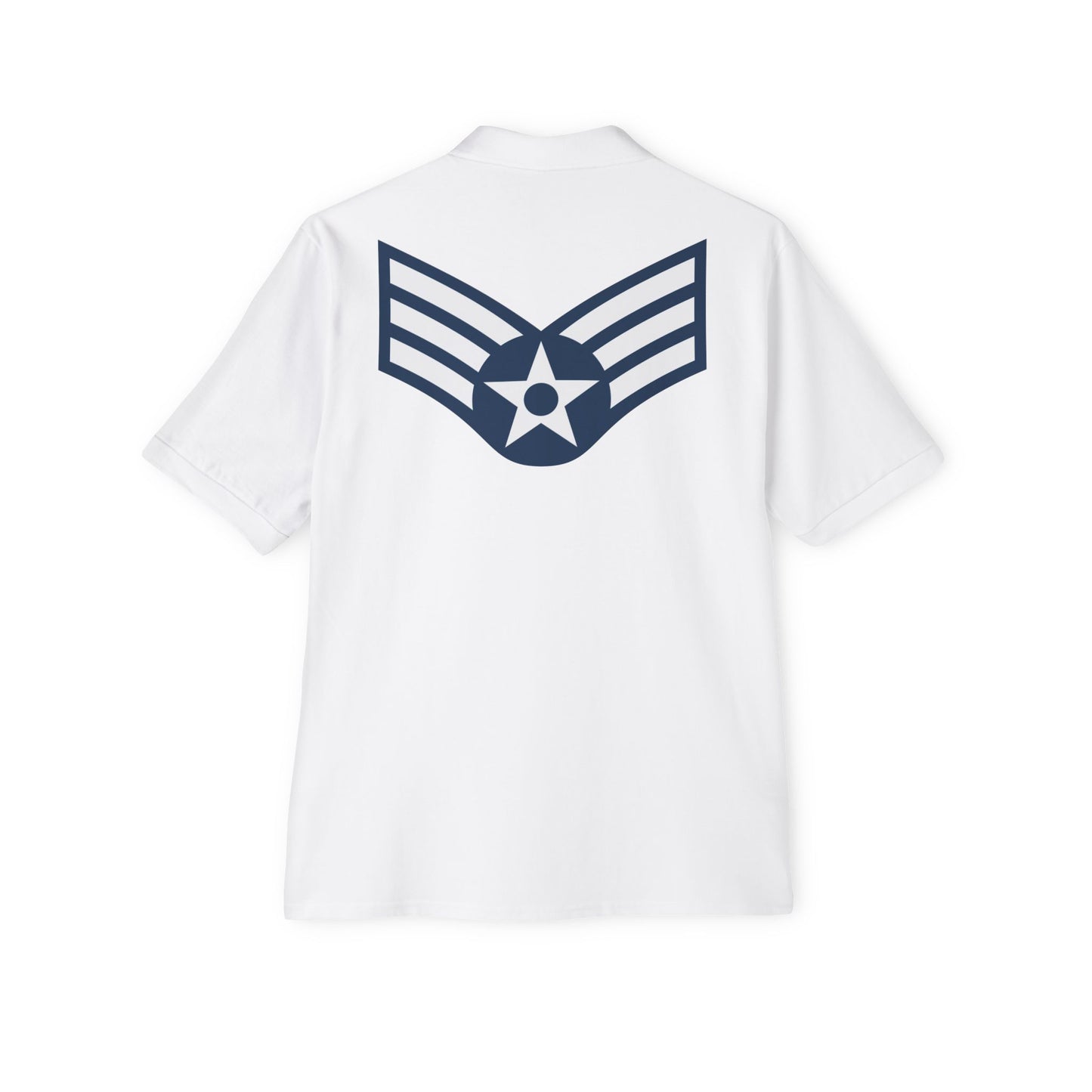 Men's Piqué Polo - USAF - Senior Airman (E4) - 2020