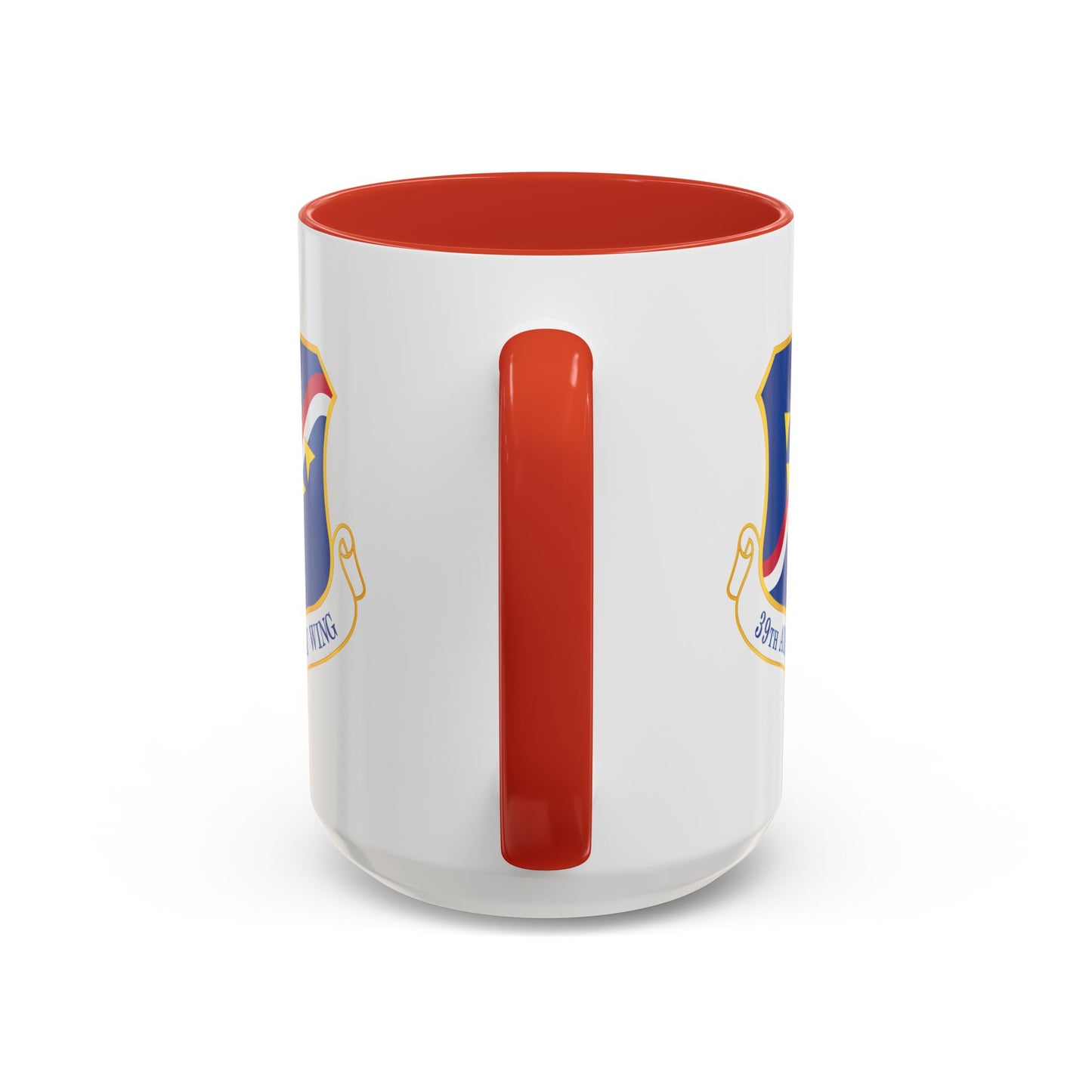 Accent Coffee Mug (11oz & 15oz) - USAF - 39th Airbase Wing wo Txt