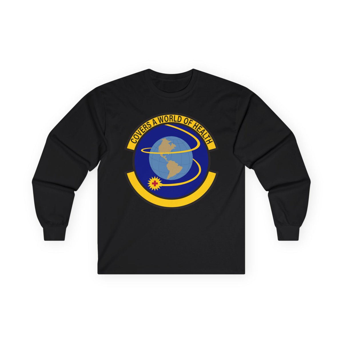 Unisex Ultra Cotton Long Sleeve Tee - USAF - 4th Operational Medical Readiness Sq wo txt X 300
