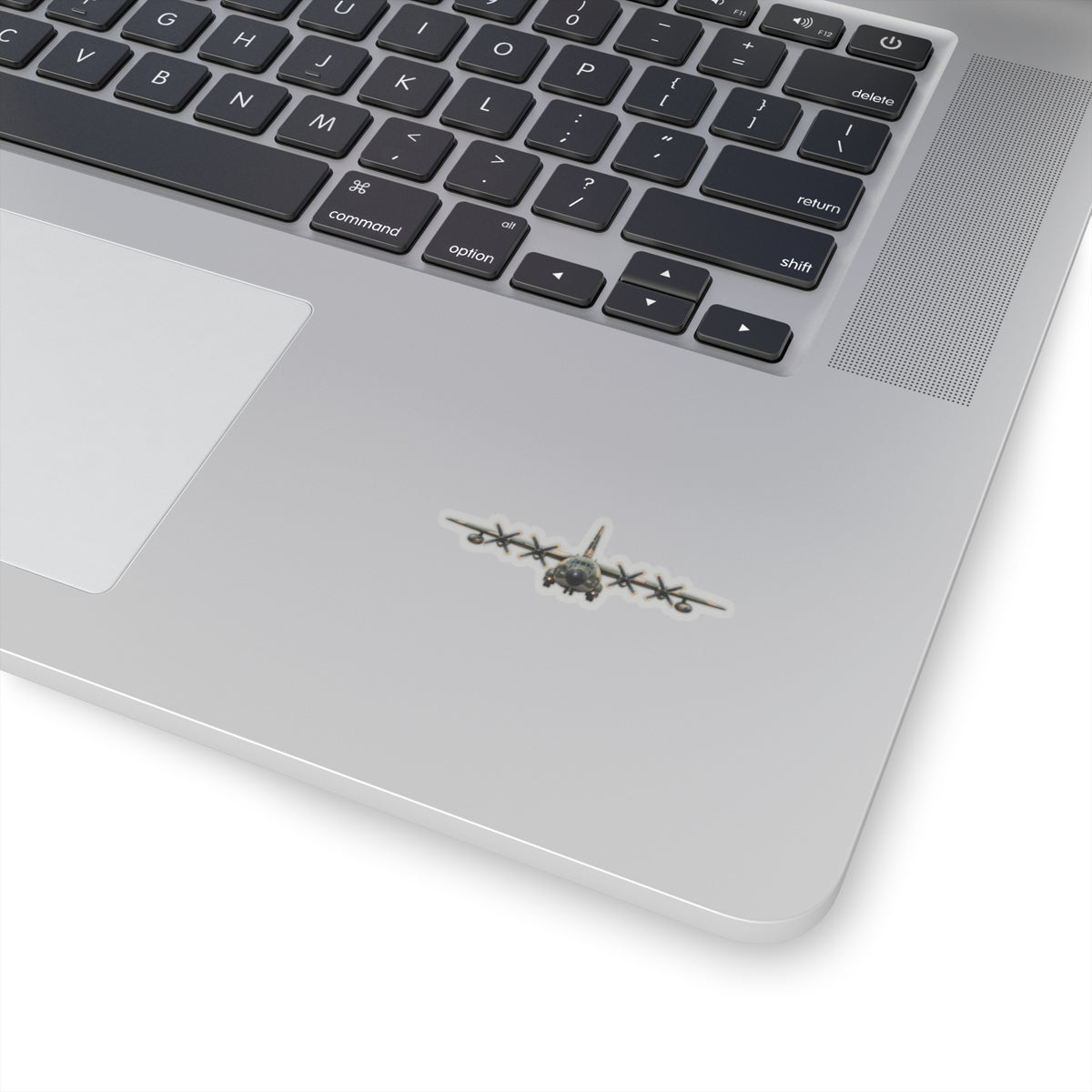 Kiss-Cut Stickers - C-130  Aircraft - Camo - FRONT