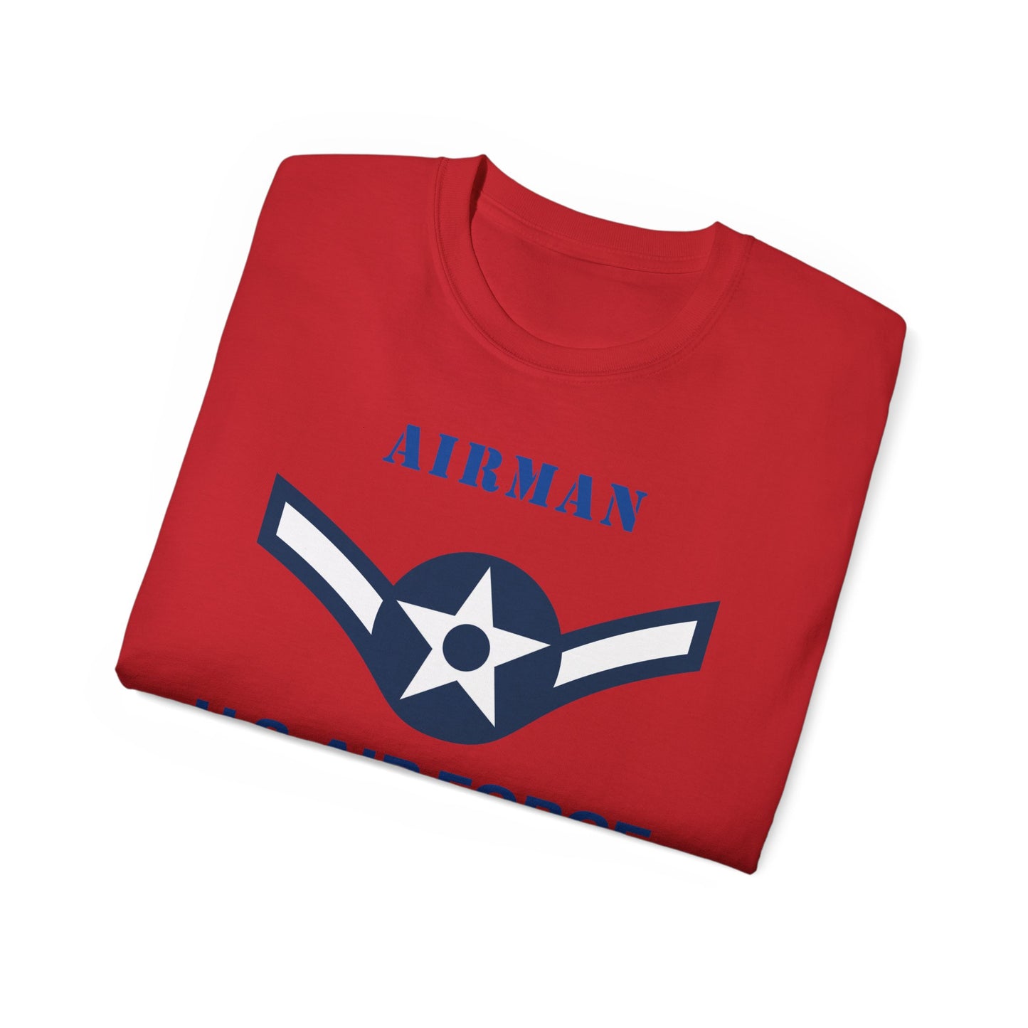 Unisex Ultra Cotton Tee - USAF - Airman (E2) - 2020 - US Air Force w Text X 300
