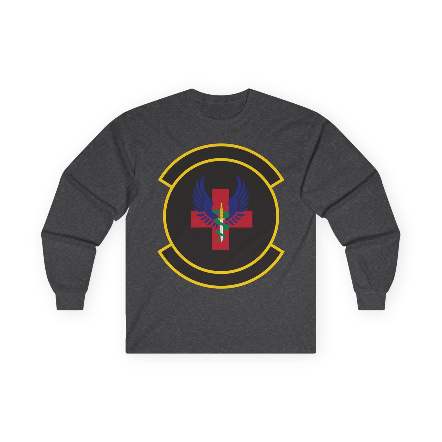 Unisex Ultra Cotton Long Sleeve Tee - USAF - 1st Special Operations Healthcare Operations Squadron wo txt