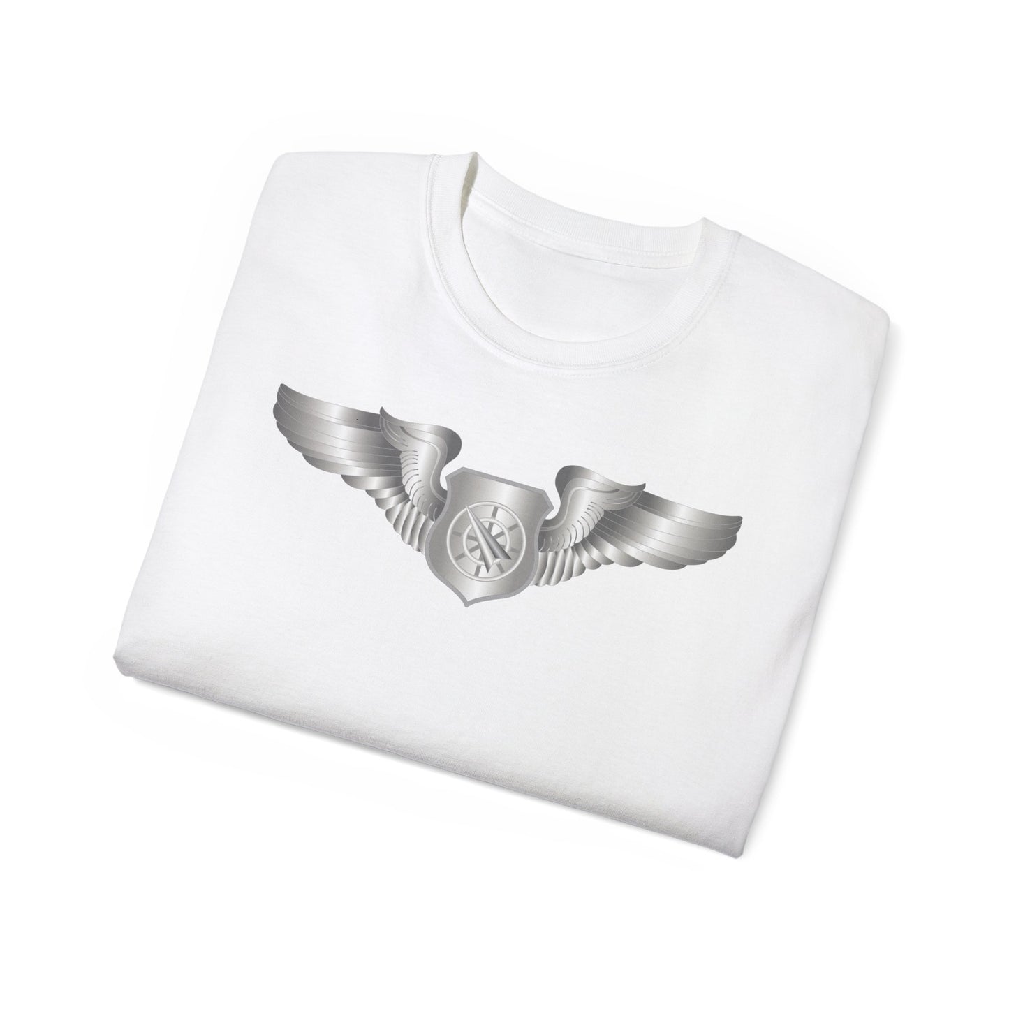 Unisex Ultra Cotton Tee - USAF - Air Battle Manager - Basic Wings wo Txt