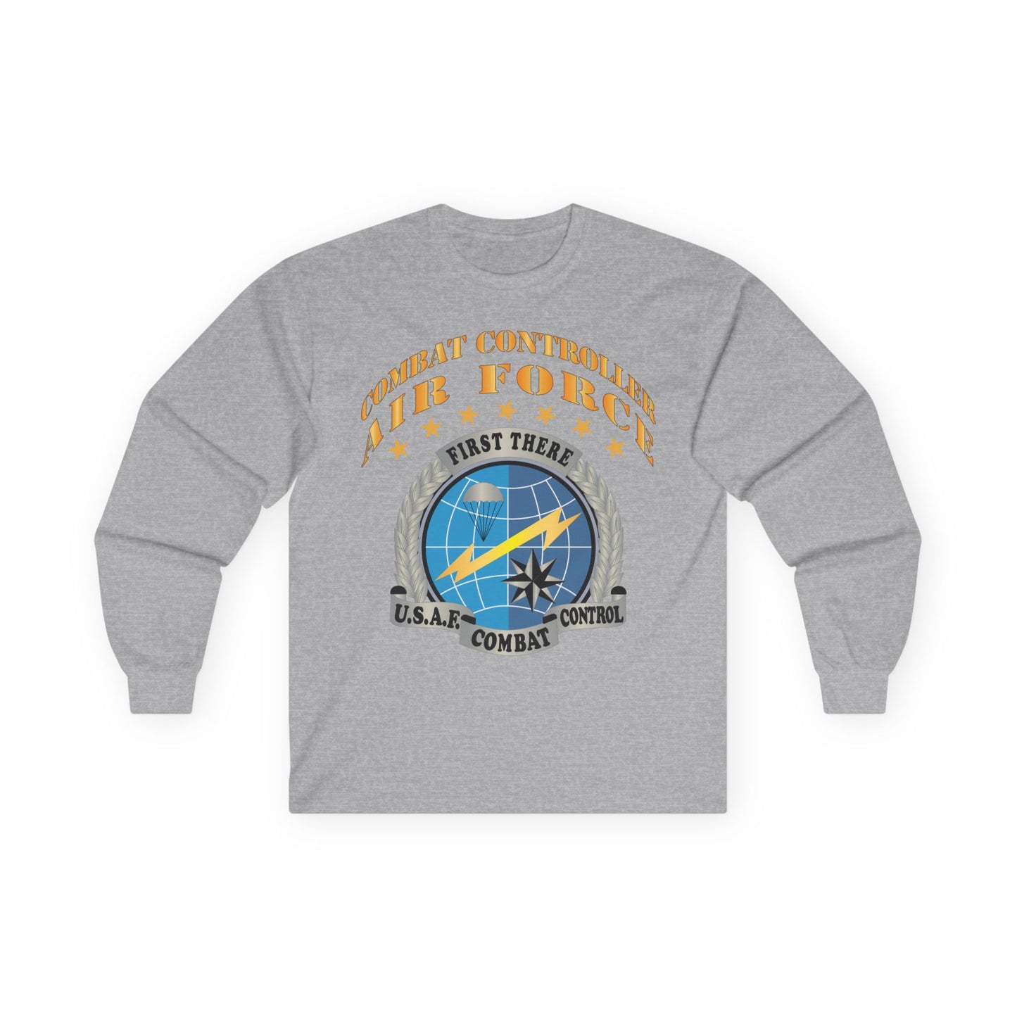 Unisex Ultra Cotton Long Sleeve Tee - USAF - Combat Controller X 300