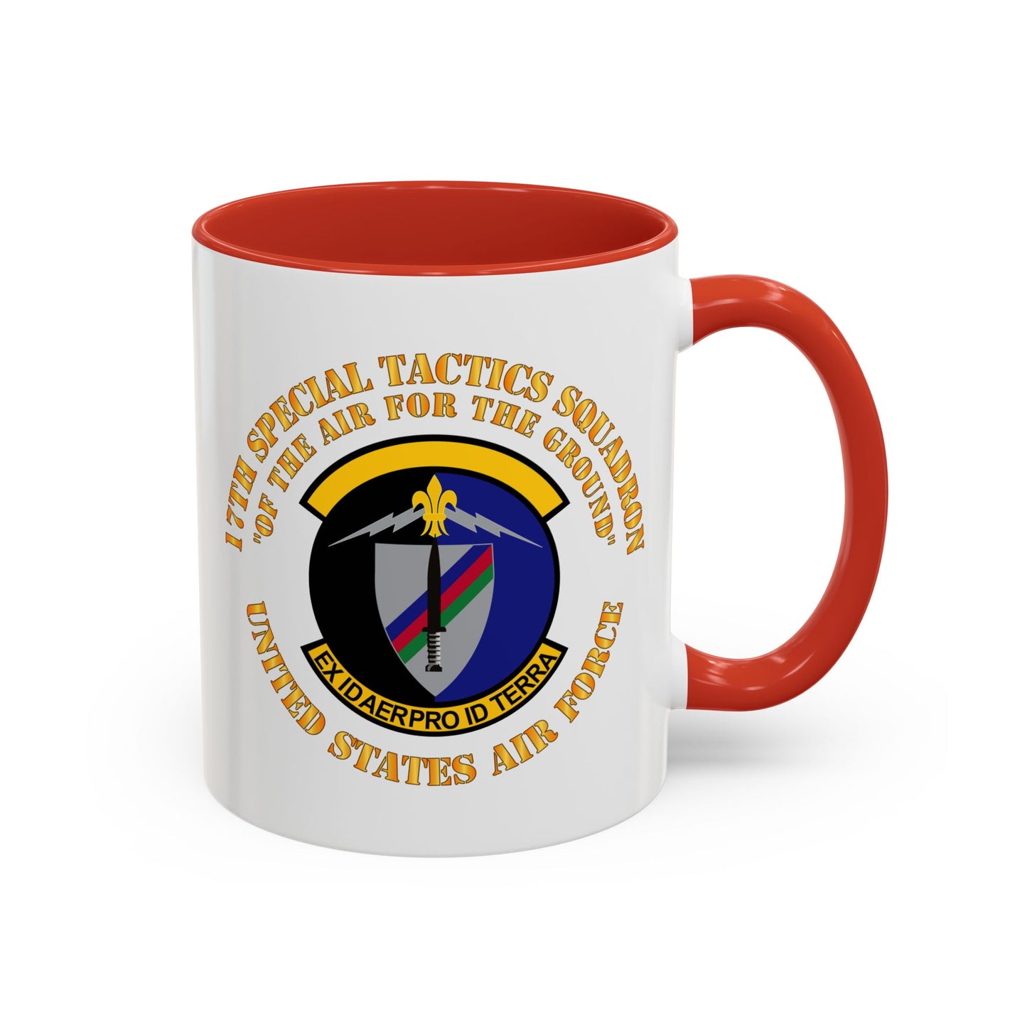 Accent Coffee Mug (11oz & 15oz) - USAF - 17th Special Tactics Squadron