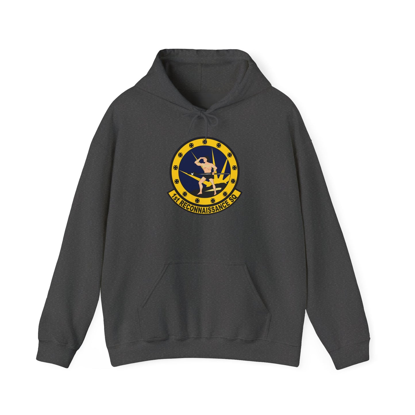 Unisex Heavy Blend Hooded Sweatshirt - USAF - 1st Reconnaissance Squadron wo txt