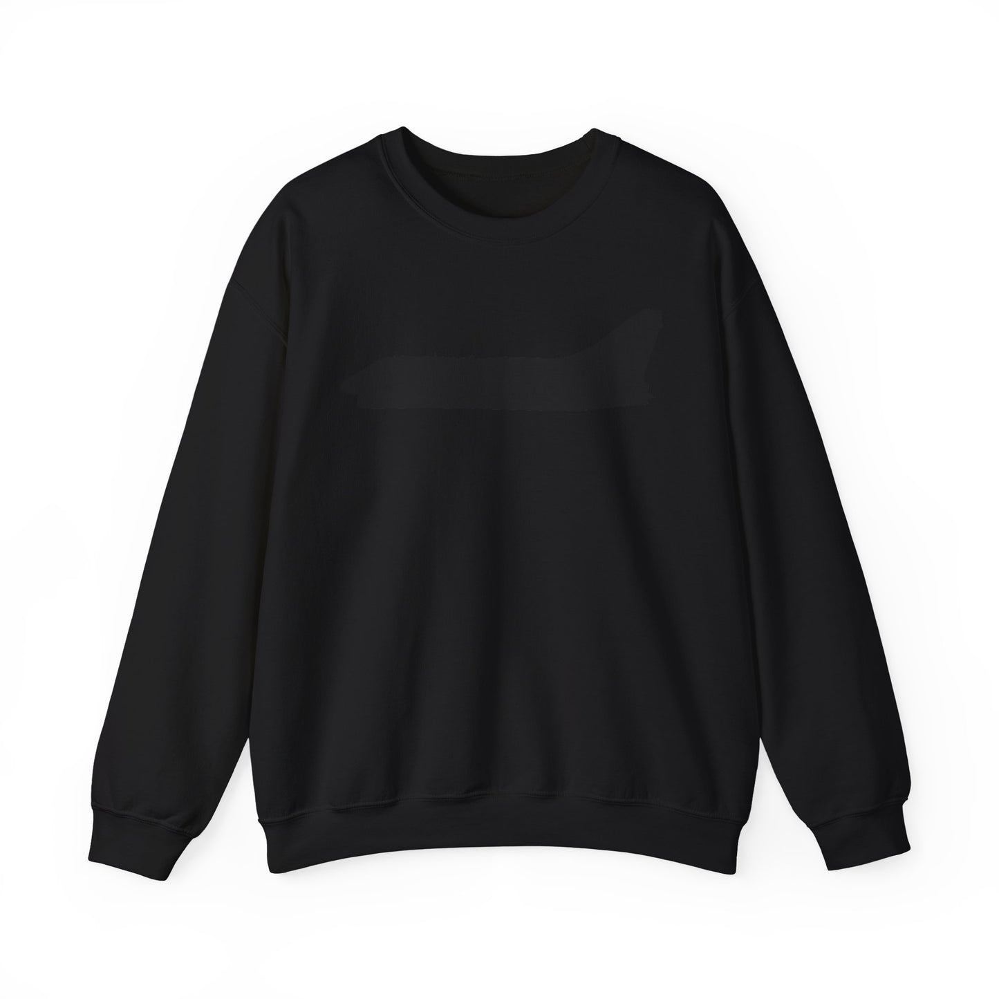 Crewneck Sweatshirt - Aircraft - Navy - A-7B Corsair II - Side - Silhouette X 300