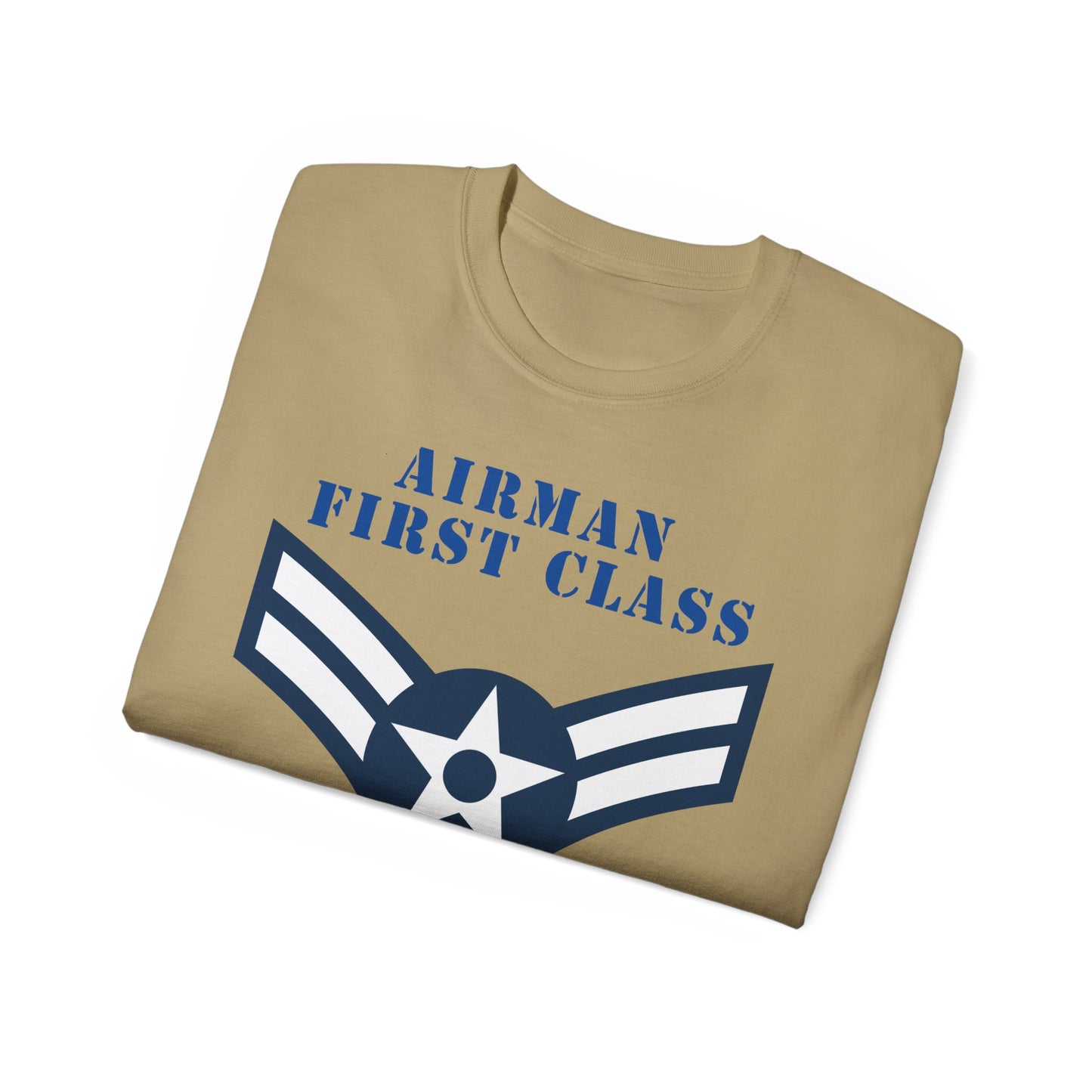 Unisex Ultra Cotton Tee - USAF - Airman - First Class (E3) - 2020 - US Air Force w Text X 300
