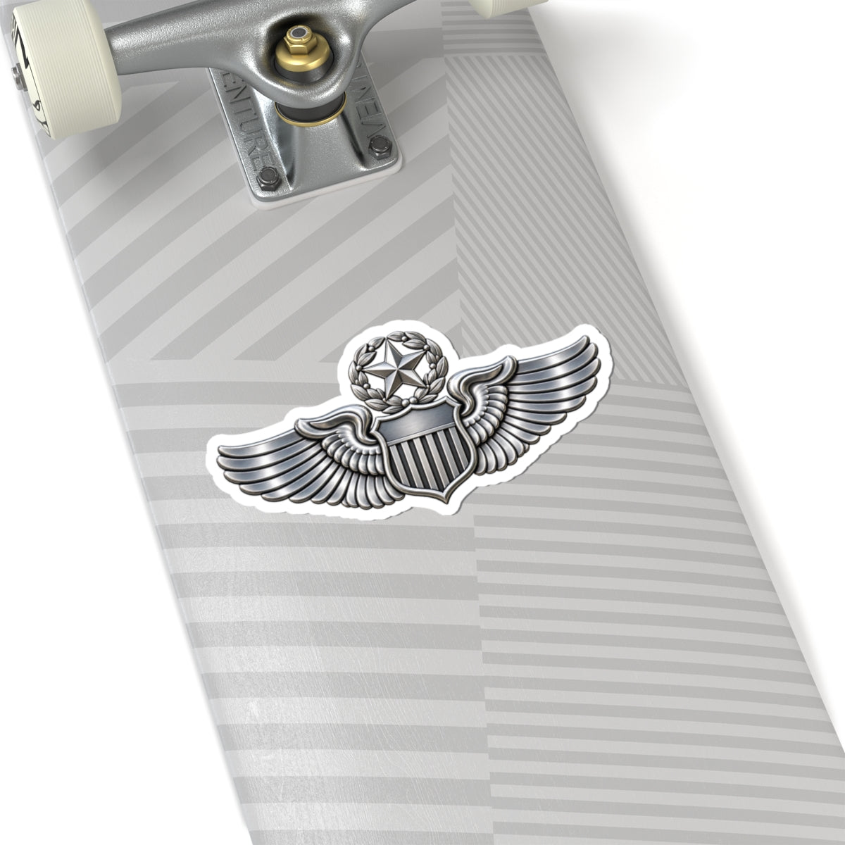 Kiss-Cut Stickers - USAF - Master Pilot Badge wo txt - 3D - Enhanced