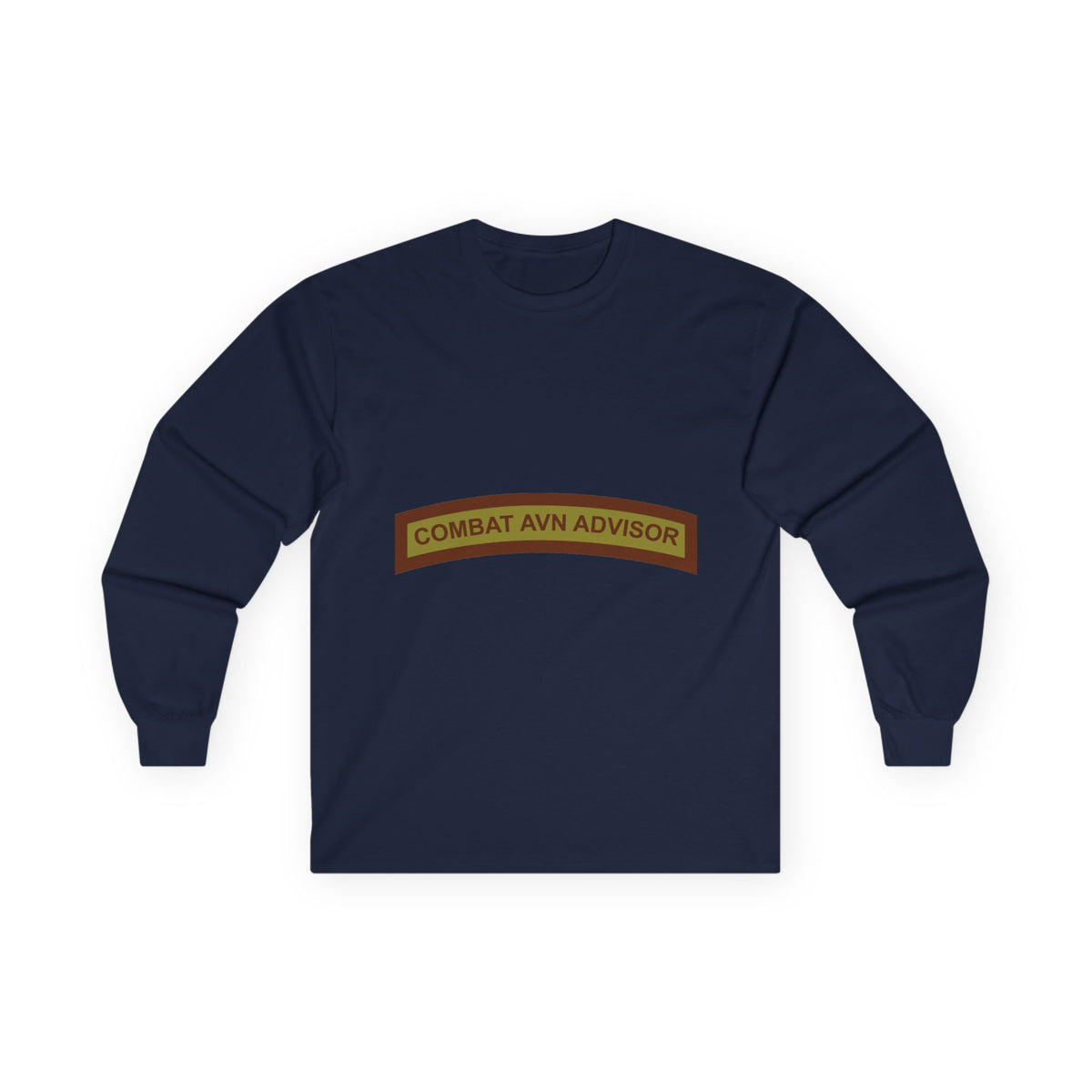 Unisex Ultra Cotton Long Sleeve Tee - USAF - Combat Aviation Advisor Tab