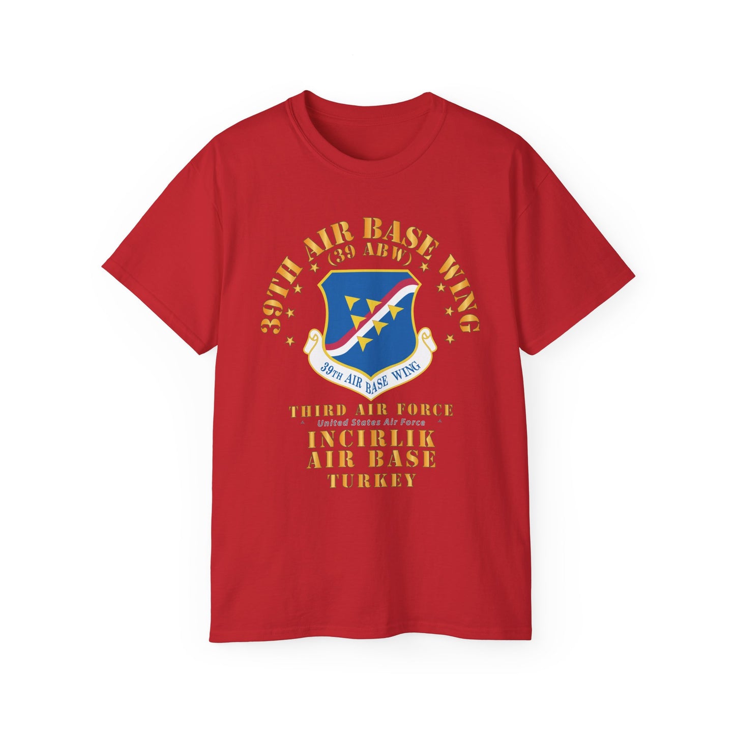 Unisex Ultra Cotton Tee - USAF - 39th Air Base Wing - Incirlik AB X 300