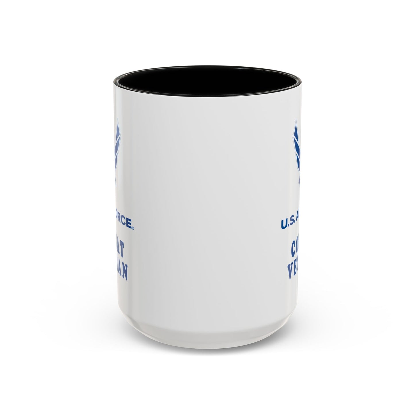Accent Coffee Mug (11oz & 15oz) - USAF - Air Force - Combat Veteran X 300