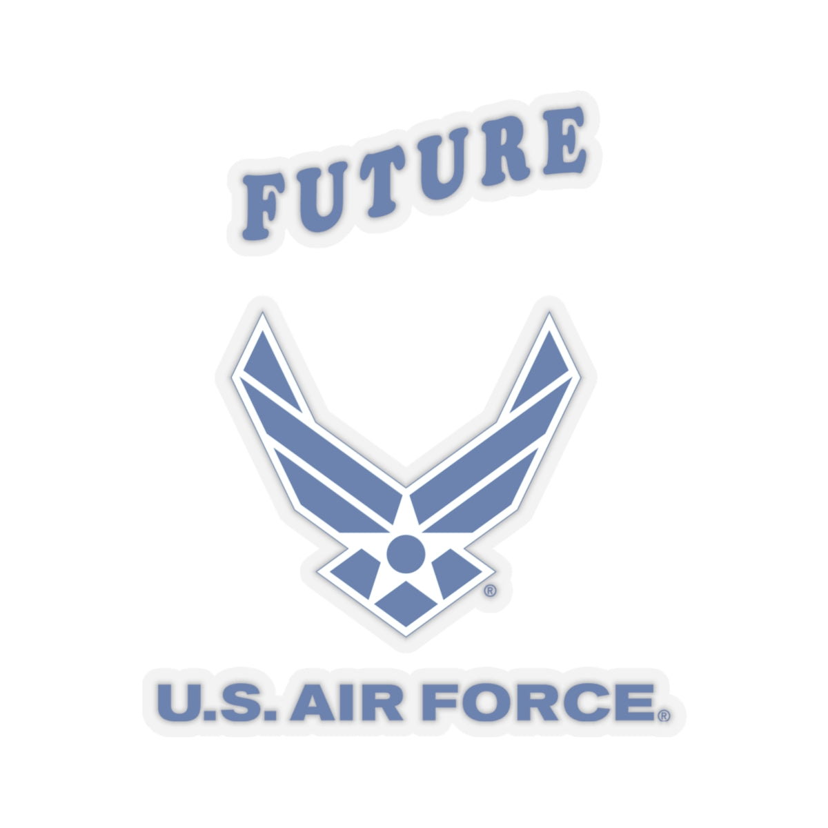 Kiss-Cut Stickers - USAF - Future Air Force X 300