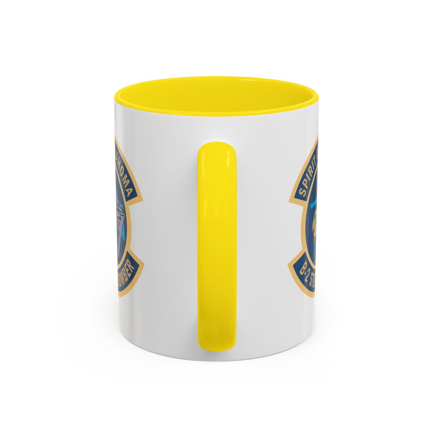 Accent Coffee Mug (11oz & 15oz) - USAF - B2 - Spirit of Oklahoma - Stealth Bomber wo txt X 300