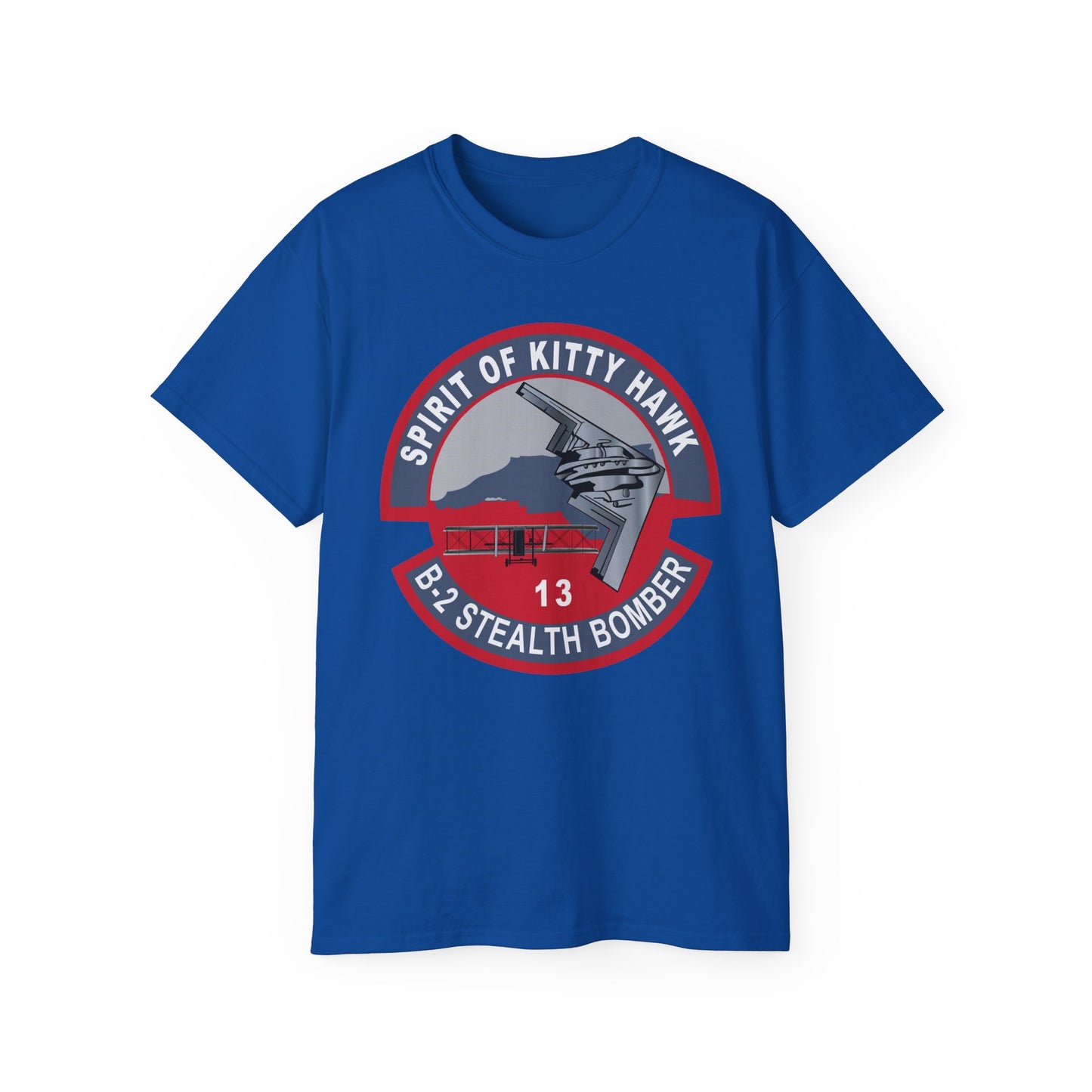 Unisex Ultra Cotton Tee -USAF - B2 - Spirit of Kitty Hawk - Stealth Bomber wo txt X 300
