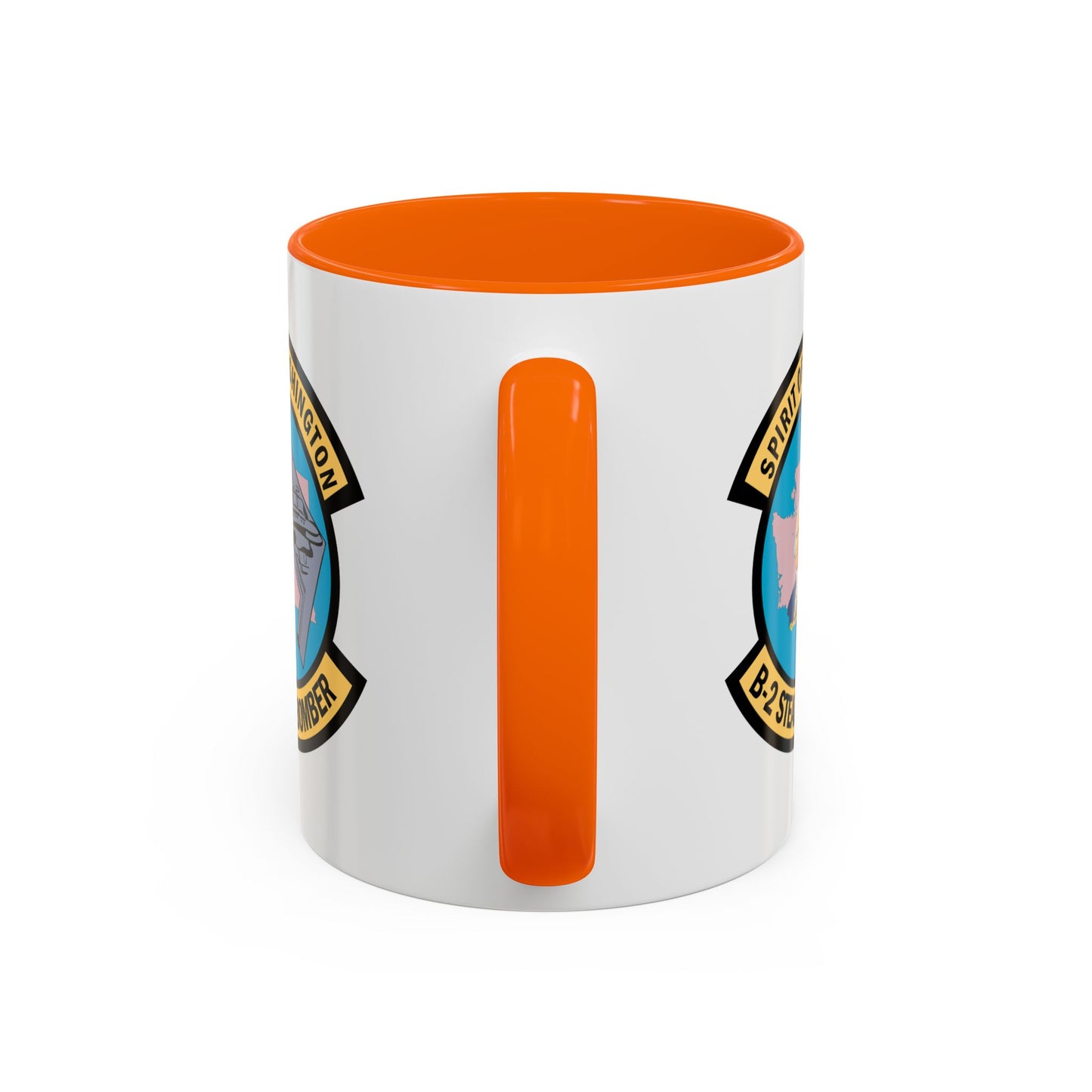 Accent Coffee Mug (11oz & 15oz) - USAF - B2 - Spirit of Washington - Stealth Bomber wo txt X 300