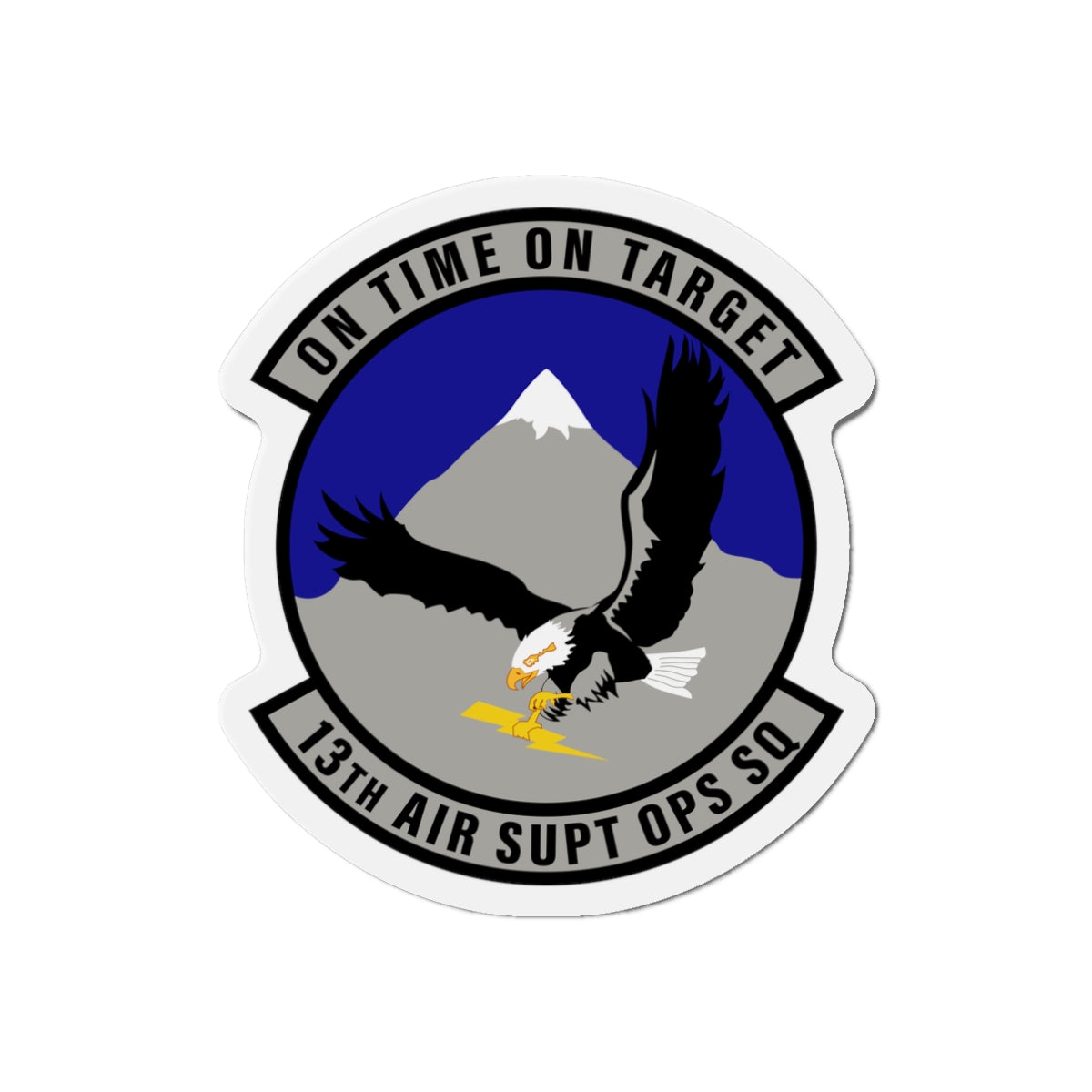 Die-Cut Magnet - USAF - 13th Air Support Operations Squadron wo txt