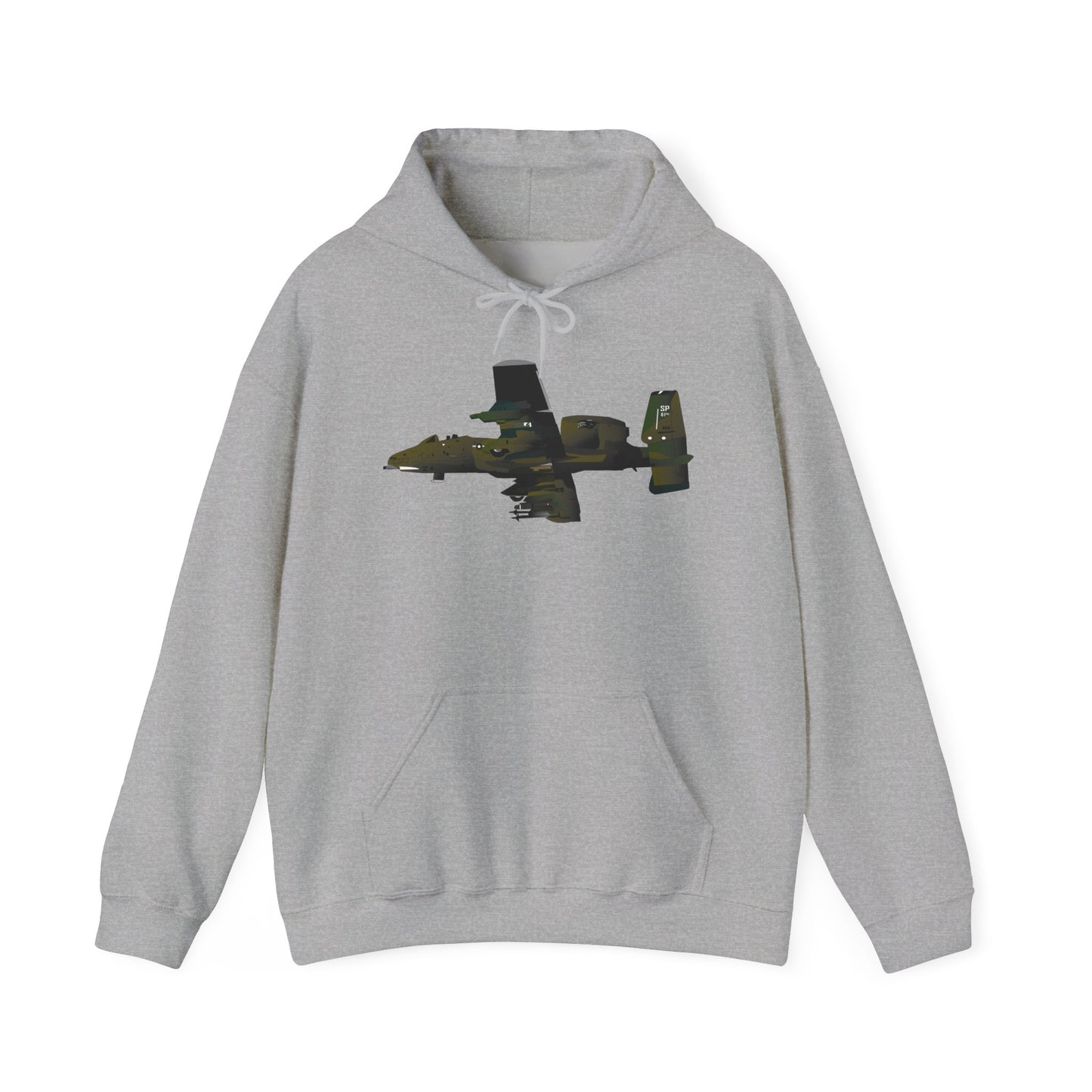 Unisex Heavy Blend Hooded Sweatshirt - Aircraft - A-10 Wart Hog X 300