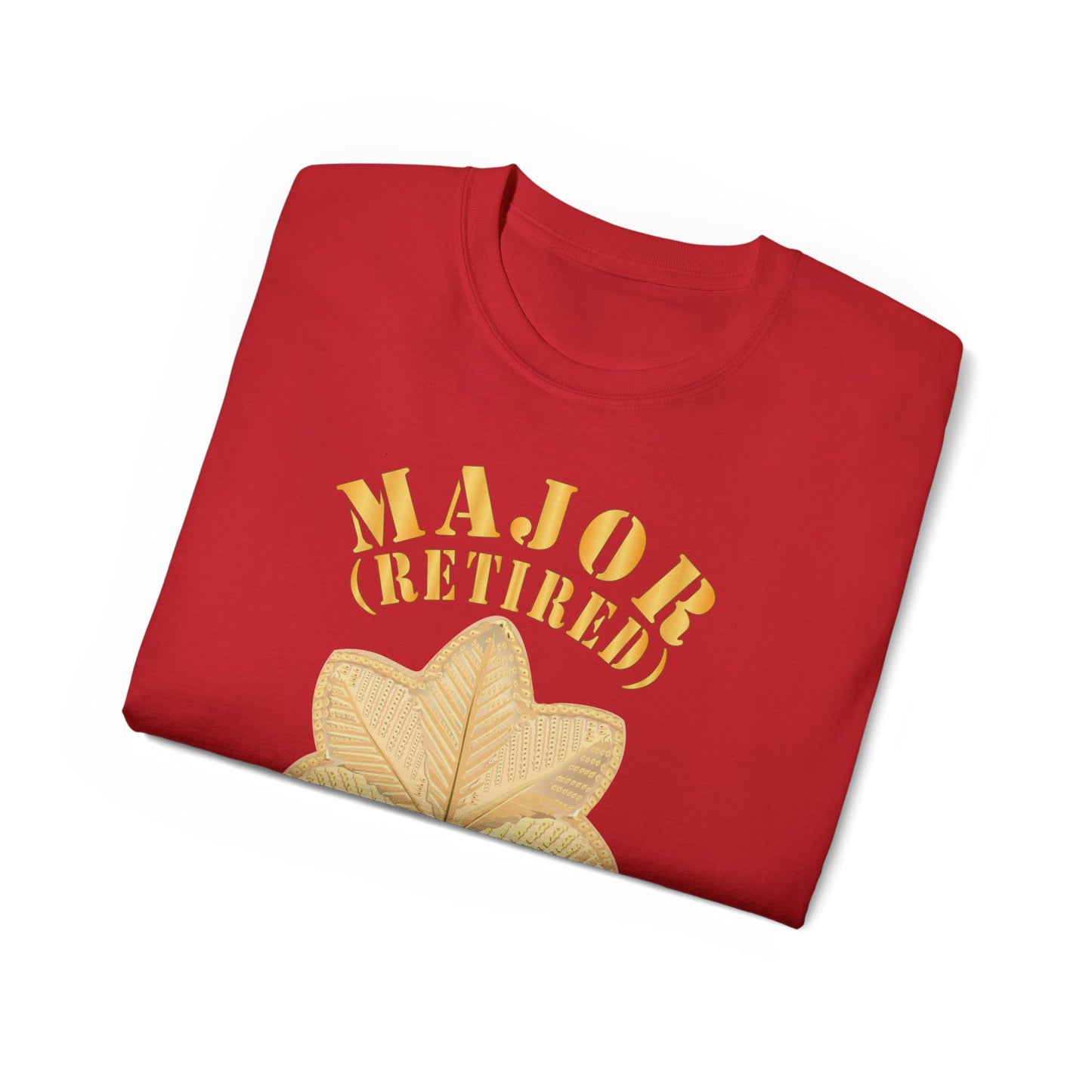 Unisex Ultra Cotton Tee - USAF - Major - Retired X 300