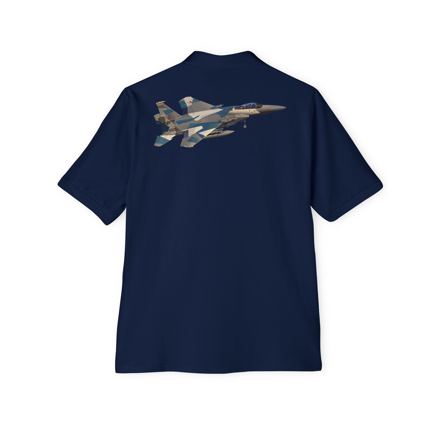 Men's Piqué Polo - USAF - F15 Eagle wo txt