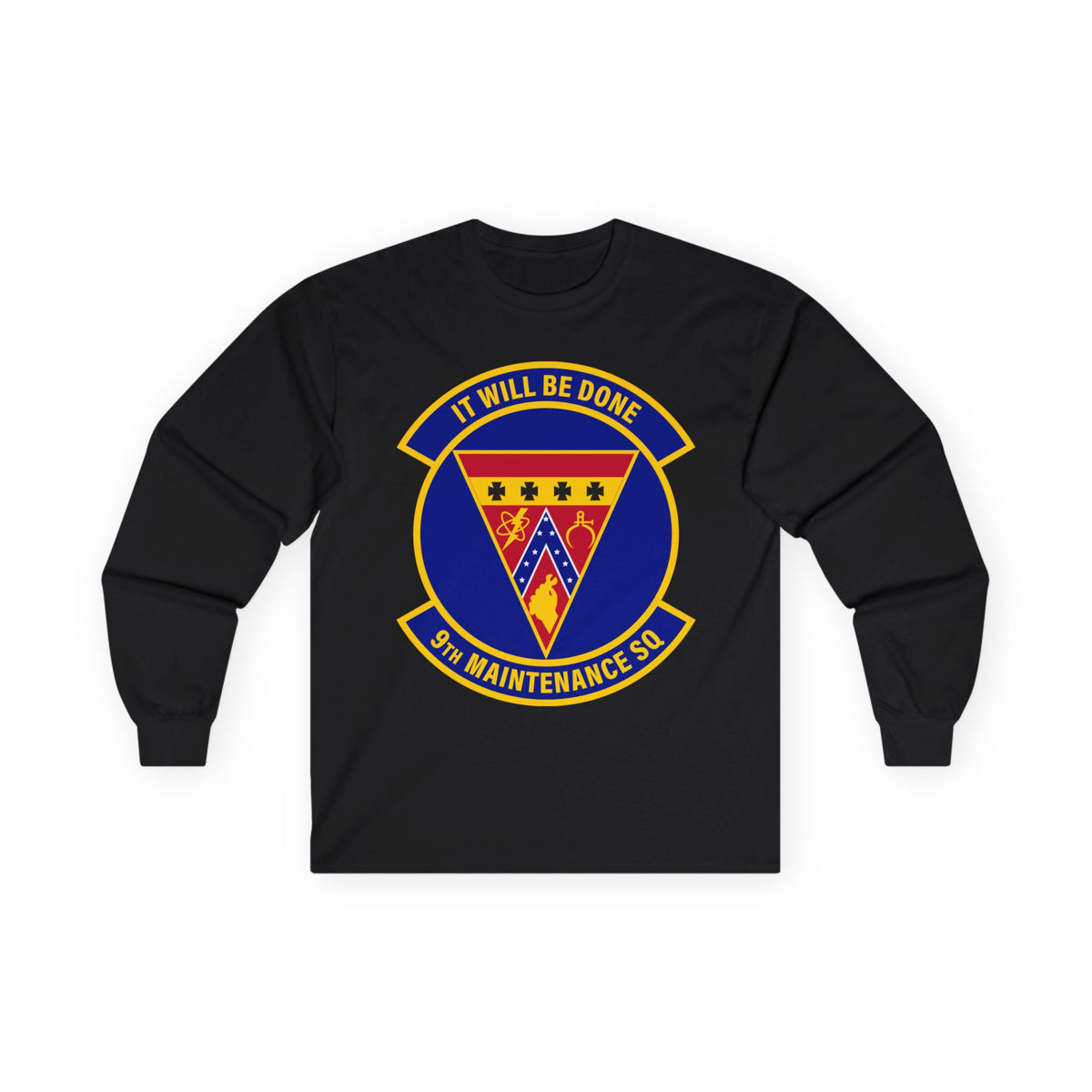 Unisex Ultra Cotton Long Sleeve Tee - USAF - 9th Maintenance Squadron wo txt X 300