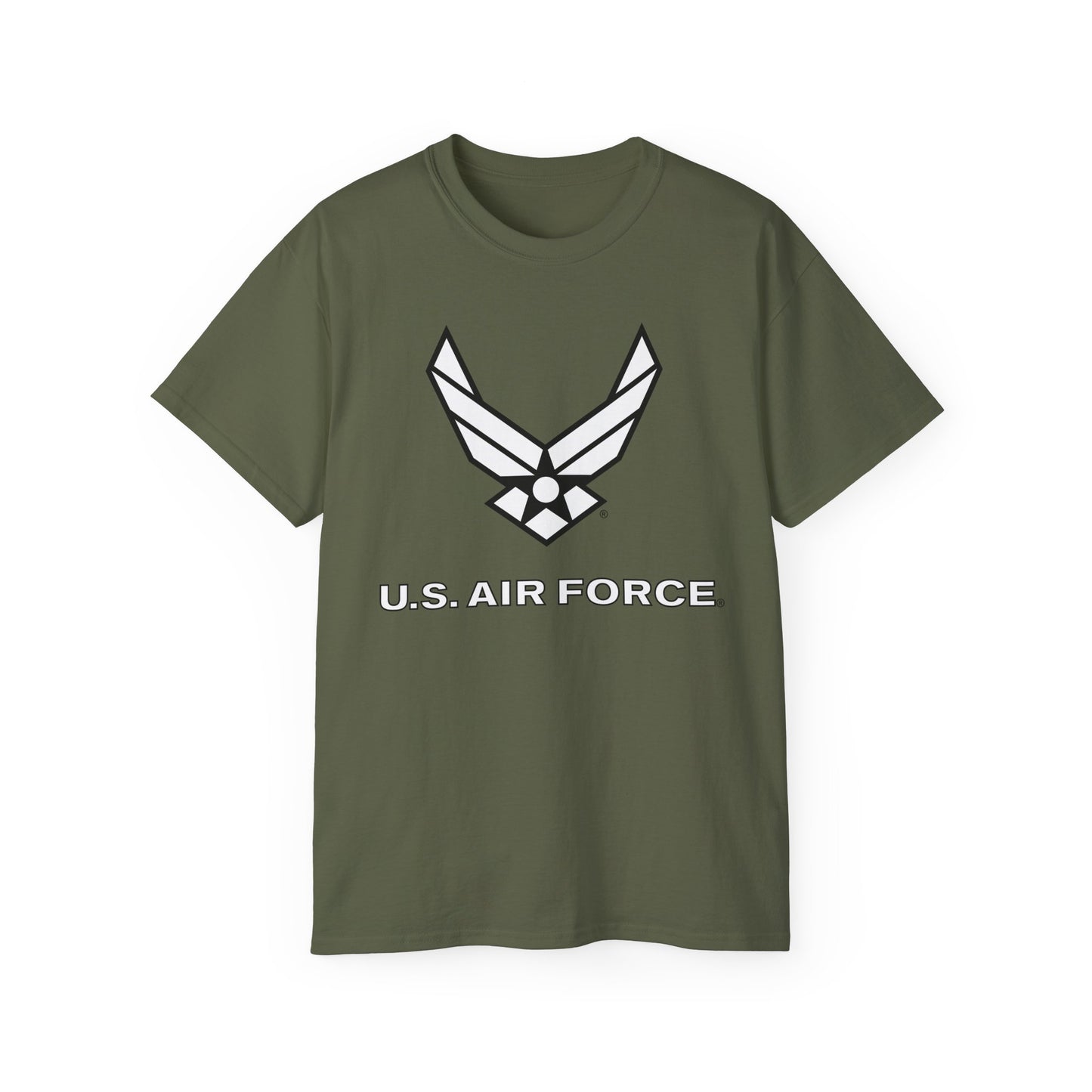 Unisex Ultra Cotton Tee - USAF Logo, TM Txt - U S Air Force - LA