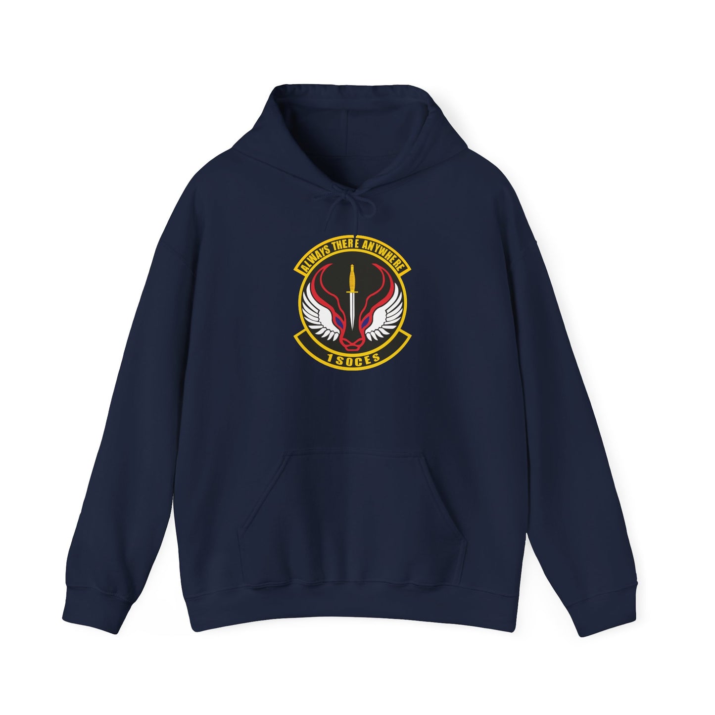 Unisex Heavy Blend Hooded Sweatshirt - USAF - 1st Special Operations Civil Engineer Sq wo txt
