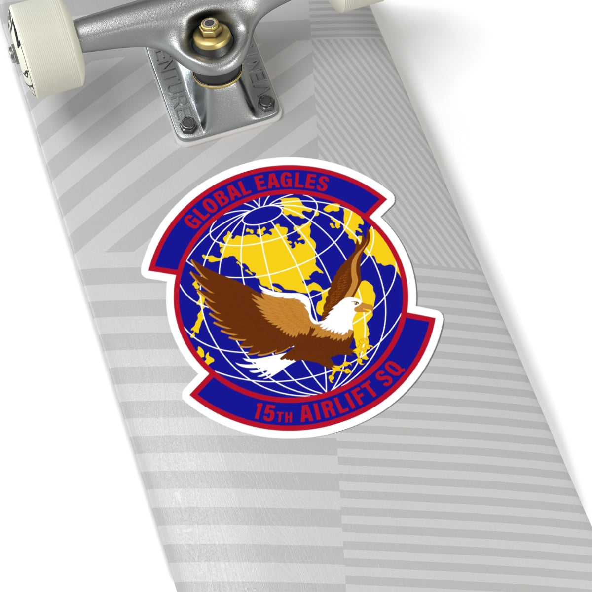 Kiss-Cut Stickers - USAF - 15th Airlift Squadron wo txt