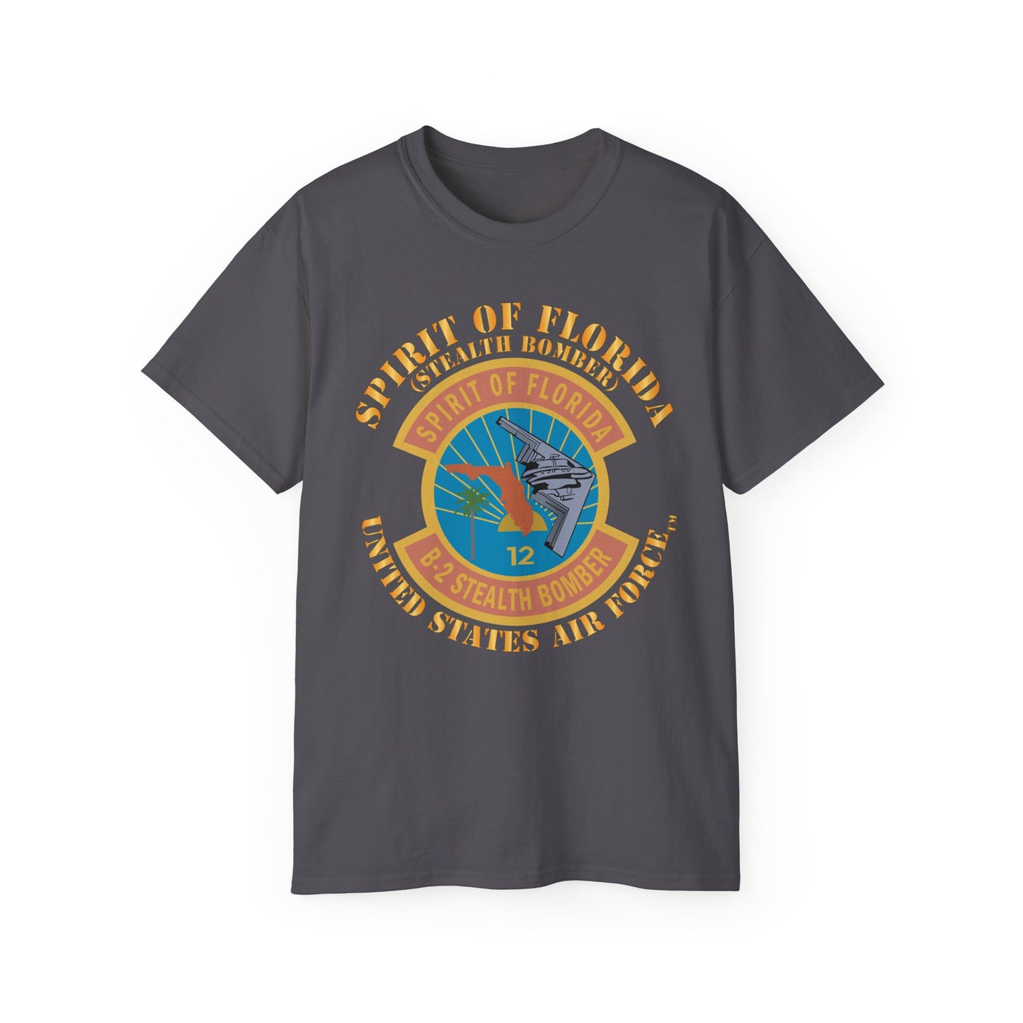 Unisex Ultra Cotton Tee - USAF - B2 - Spirit of Florida - Stealth Bomber X 300
