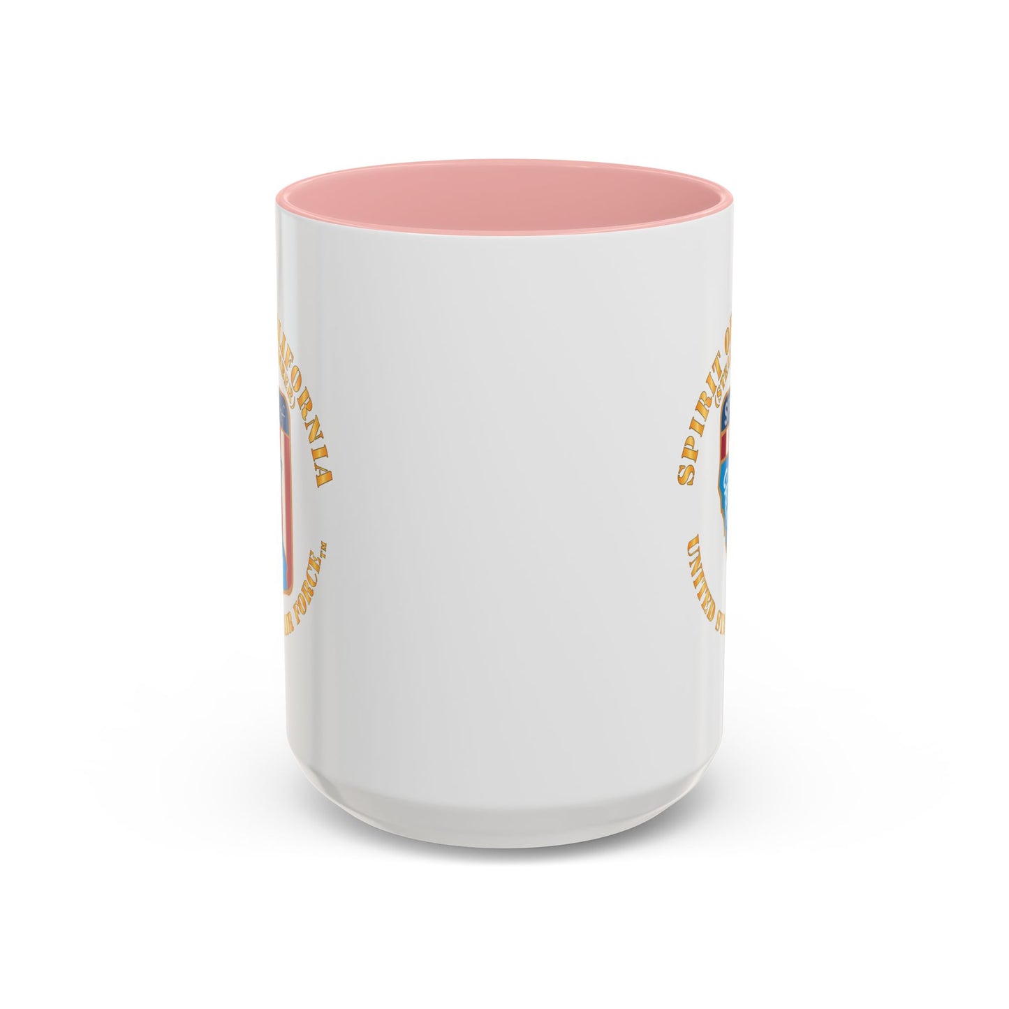 Accent Coffee Mug (11oz & 15oz) - USAF - B2 - Spirit of California - Stealth Bomber X 300