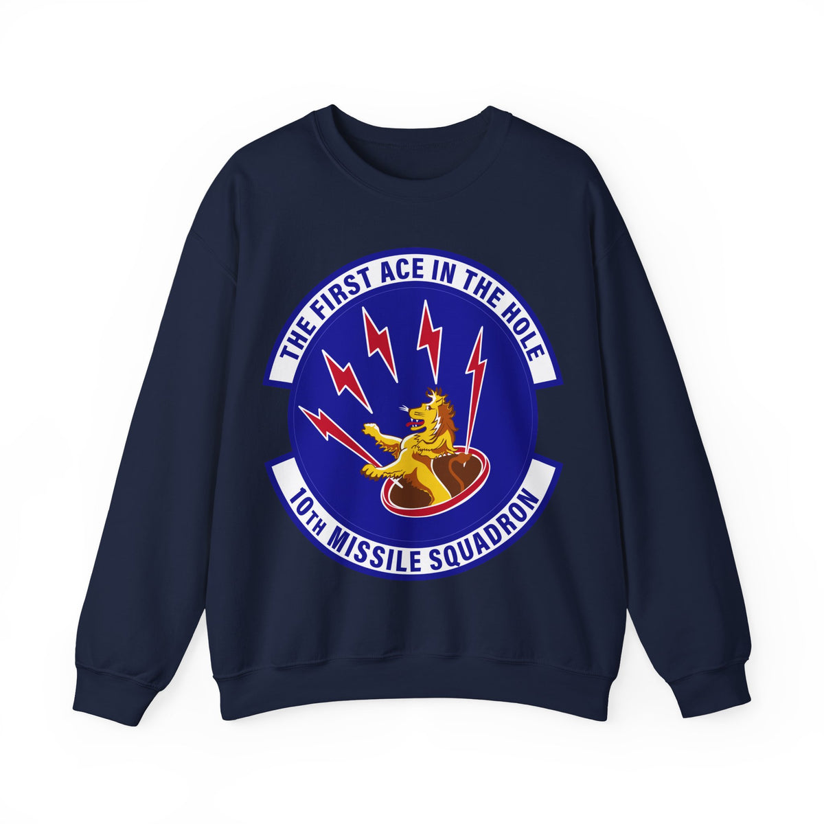 Crewneck Sweatshirt - USAF - 10th Missile Squadron wo txt