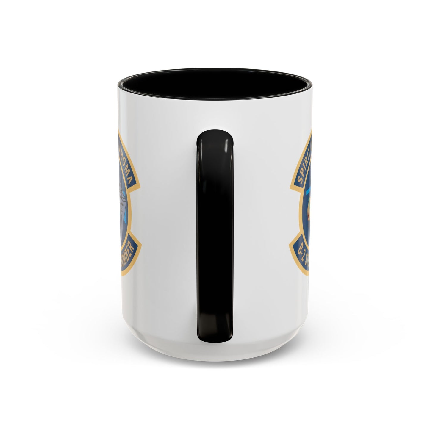 Accent Coffee Mug (11oz & 15oz) - USAF - B2 - Spirit of Oklahoma - Stealth Bomber wo txt X 300