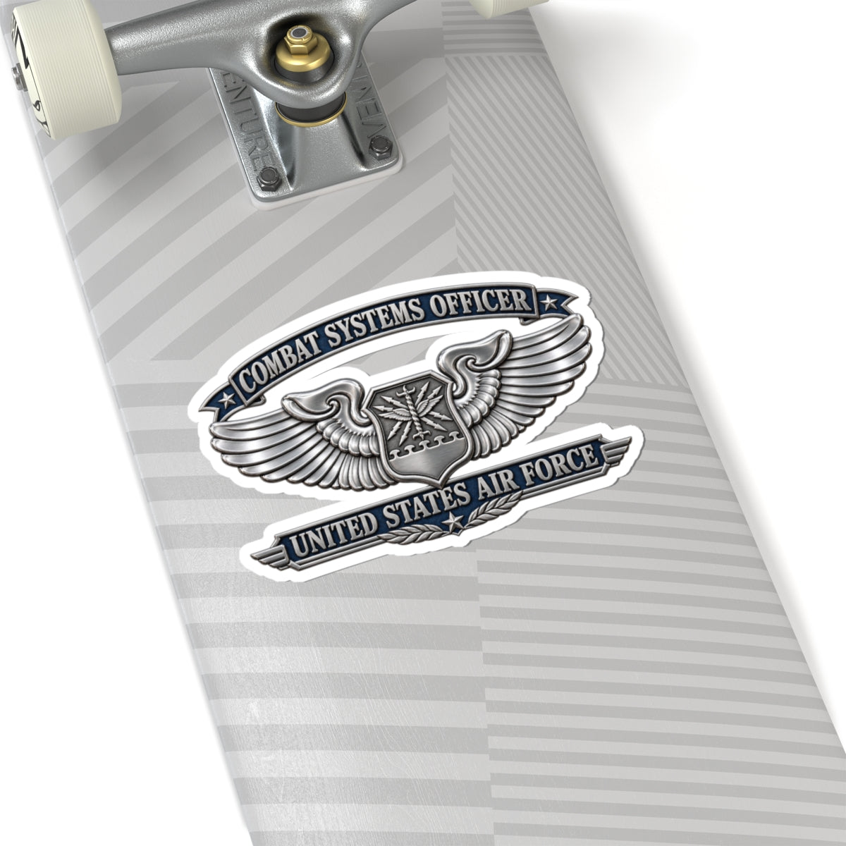 Kiss-Cut Stickers - USAF - Combat Systems Officer Badge - United States Air Force - 3D - Enhanced