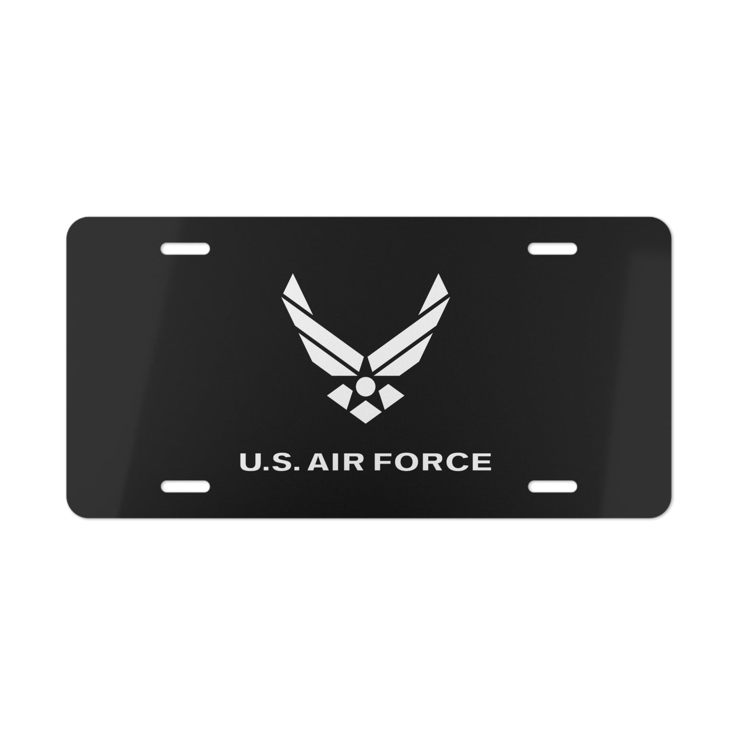 License Plate - USAF Logo, TM Txt - U S Air Force - LA