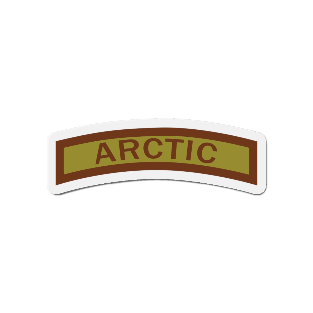 Die-Cut Magnet - USAF - ARCTIC Tab