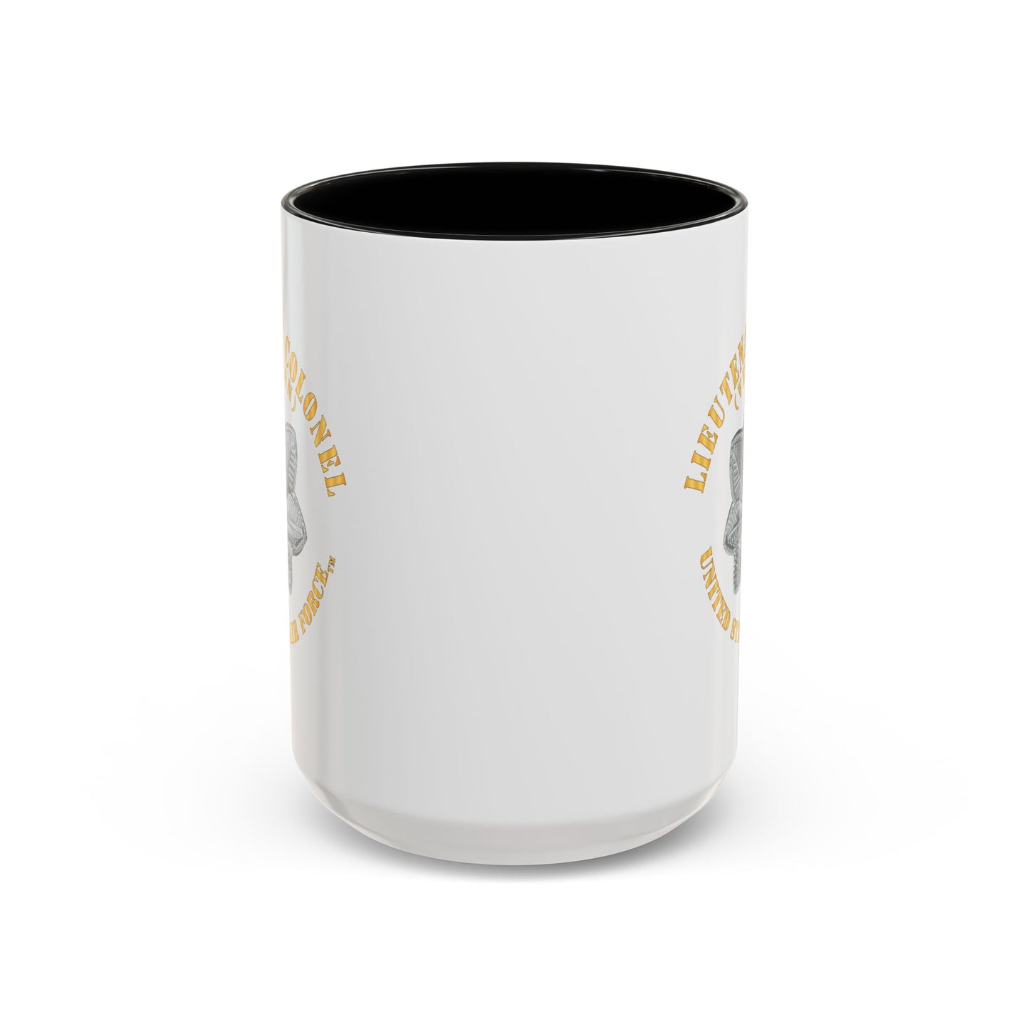 Accent Coffee Mug (11oz & 15oz) - USAF - Lieutenant Colonel - LTC - Veteran - TM X 300