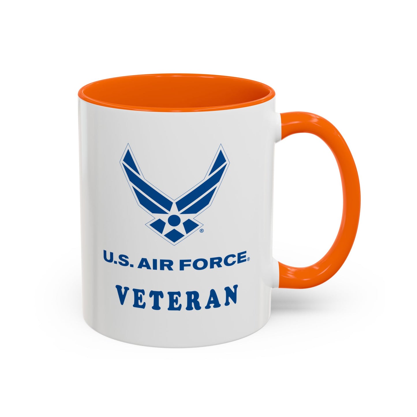Accent Coffee Mug (11oz & 15oz) - USAF - Air Force - Veteran X 300