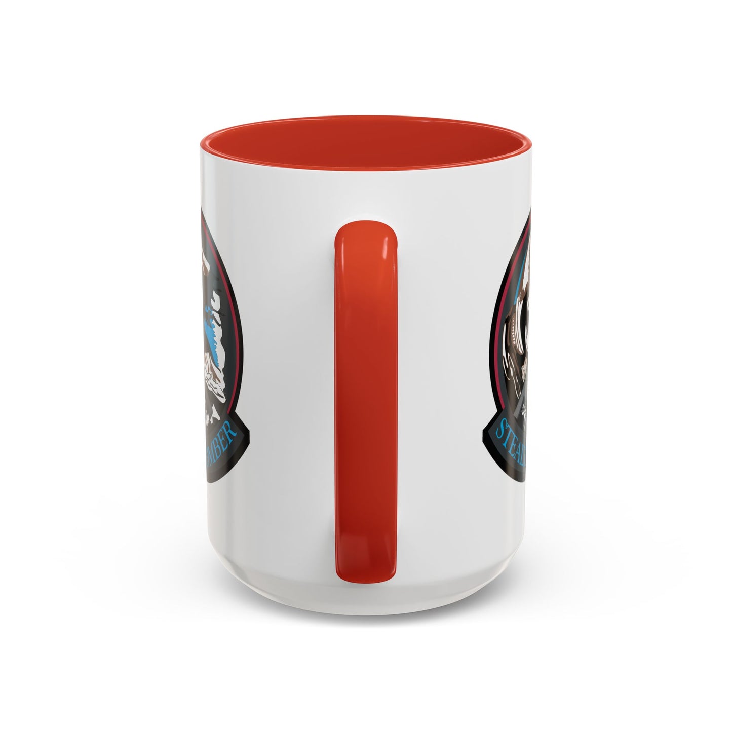 Accent Coffee Mug (11oz & 15oz) - USAF - B2 - Grim Reaper - Stealth Bomber wo txt X 300