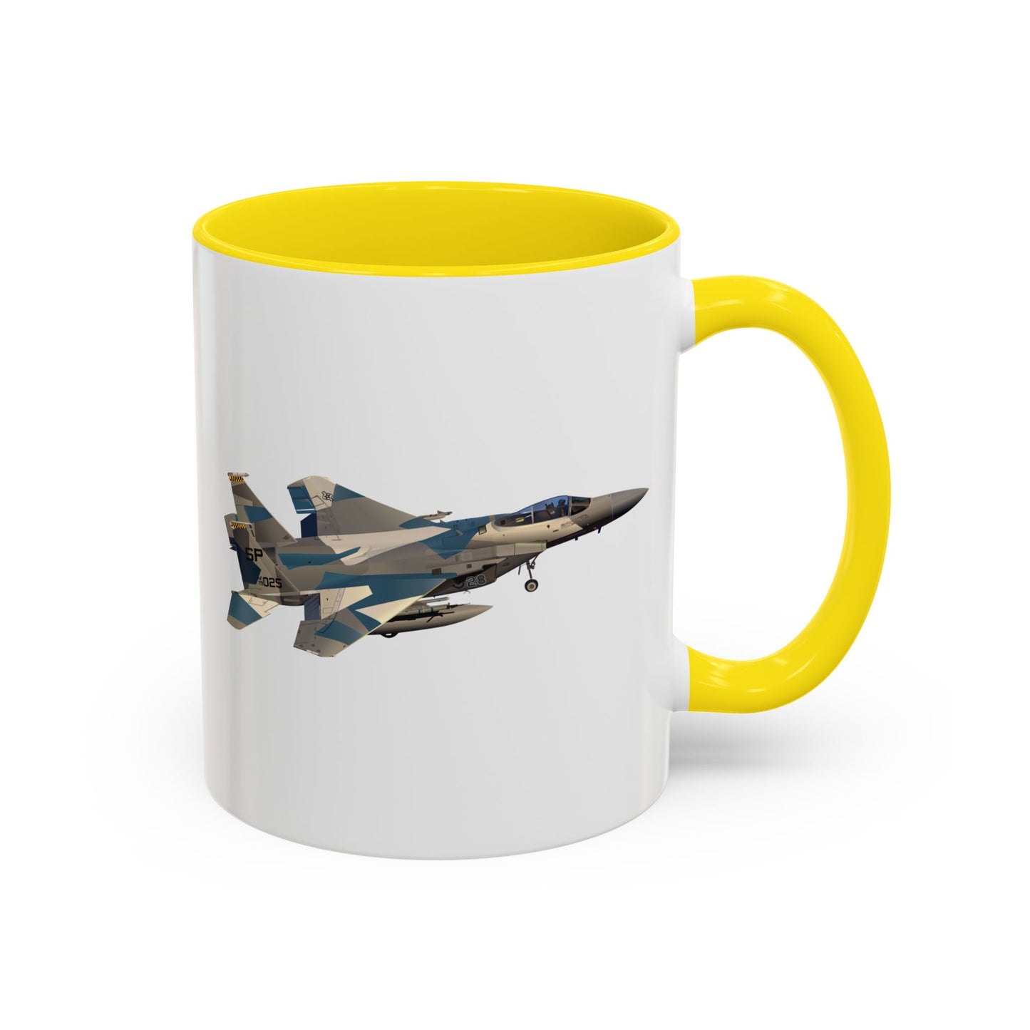 Accent Coffee Mug (11oz & 15oz) - USAF - F15 Eagle wo txt