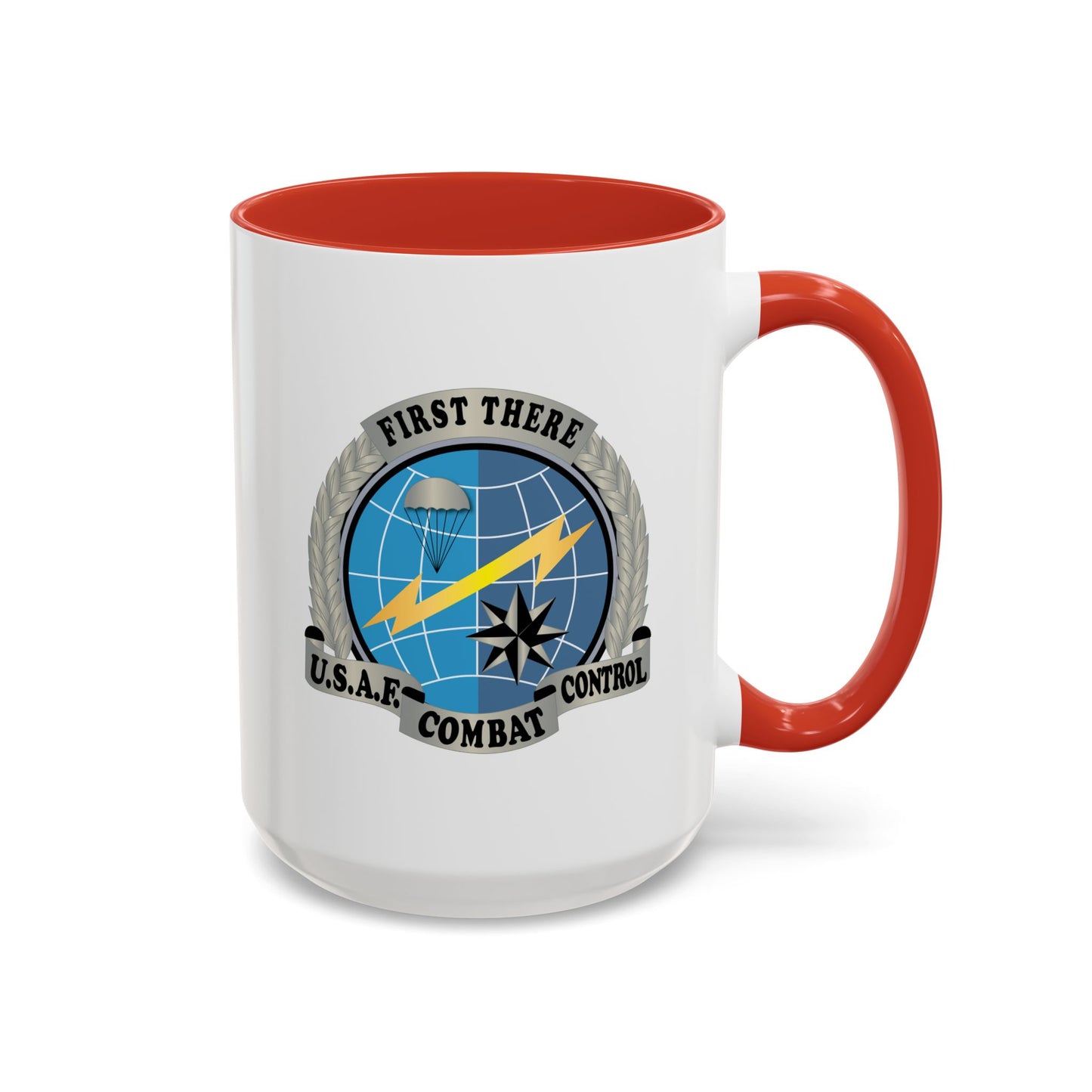 Accent Coffee Mug (11oz & 15oz) - USAF - Combat Controller Badge No Txt  X 300