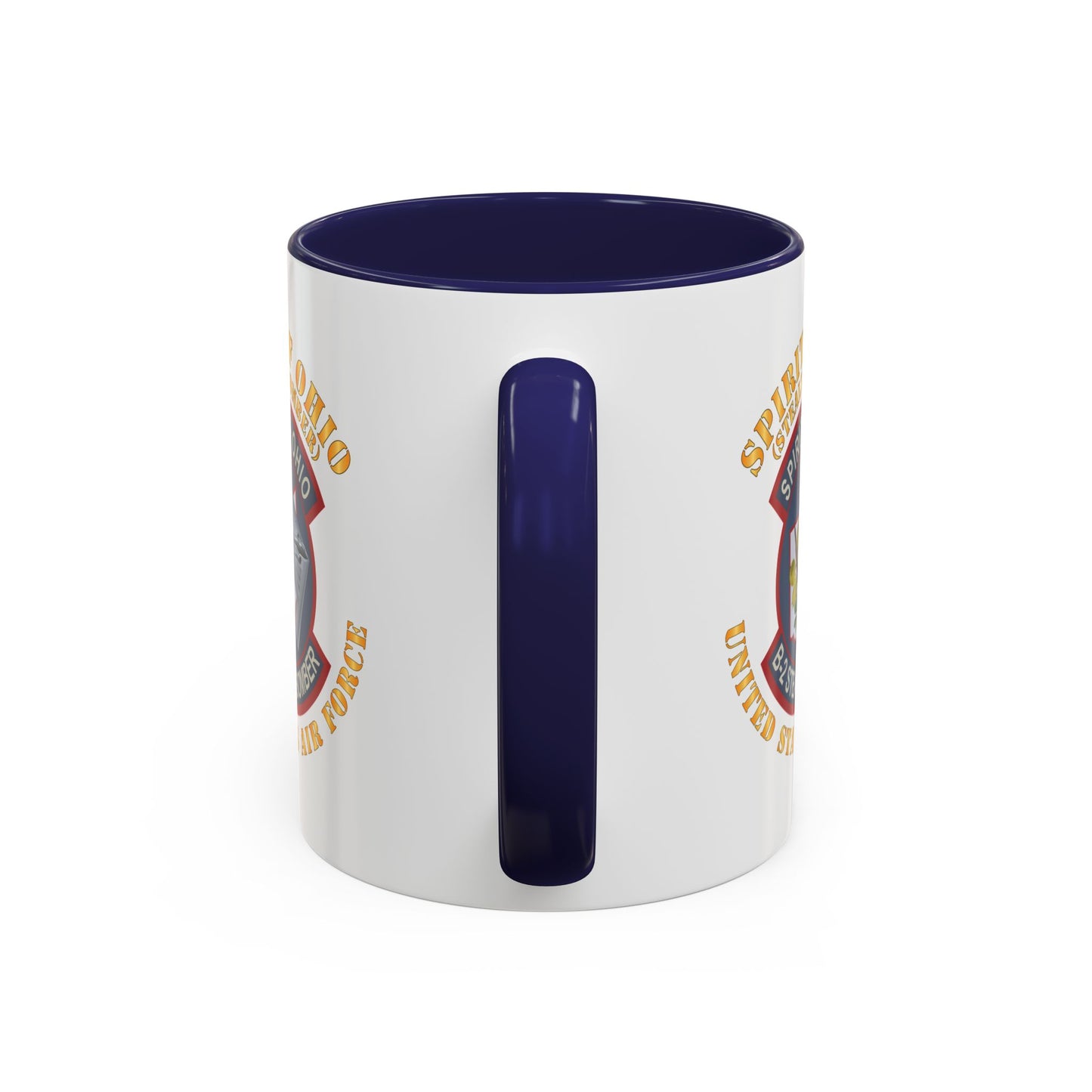 Accent Coffee Mug (11oz & 15oz) - USAF - B2 - Spirit of Ohio - Stealth Bomber X 300