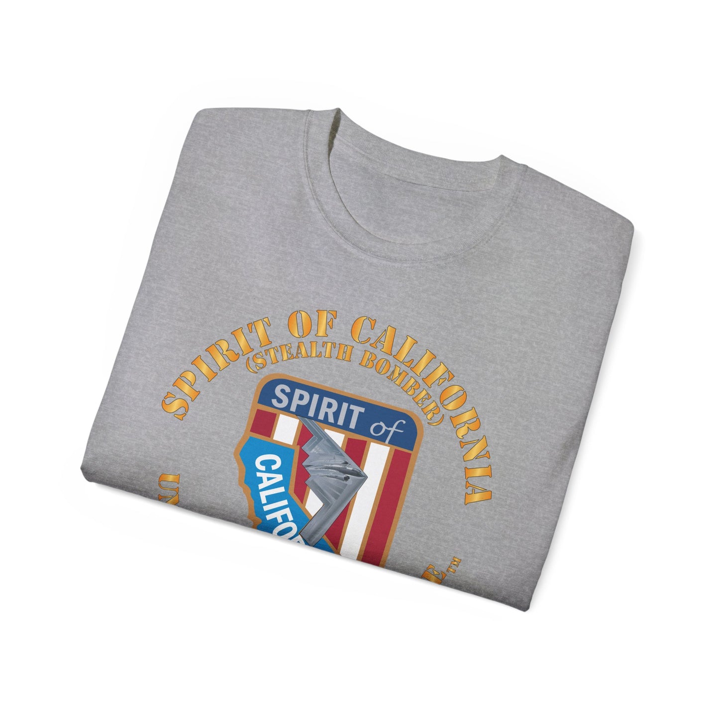 Unisex Ultra Cotton Tee - USAF - B2 - Spirit of California - Stealth Bomber X 300